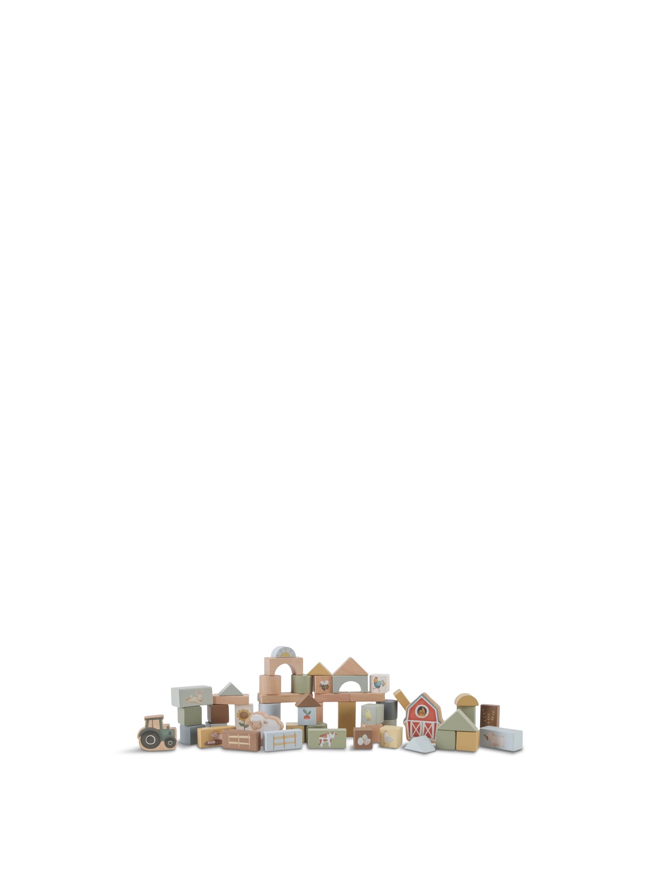 Forest Friends Wooden Building Block Toy