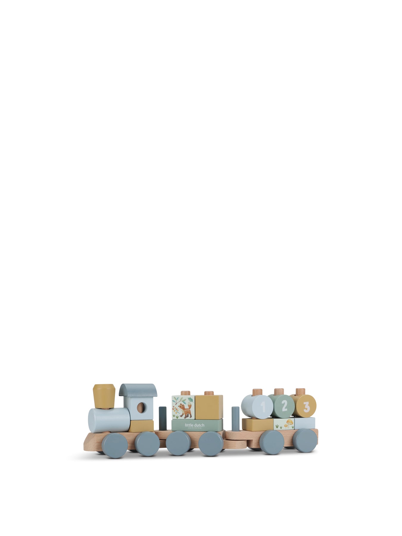 Wooden Stacking Train Toy