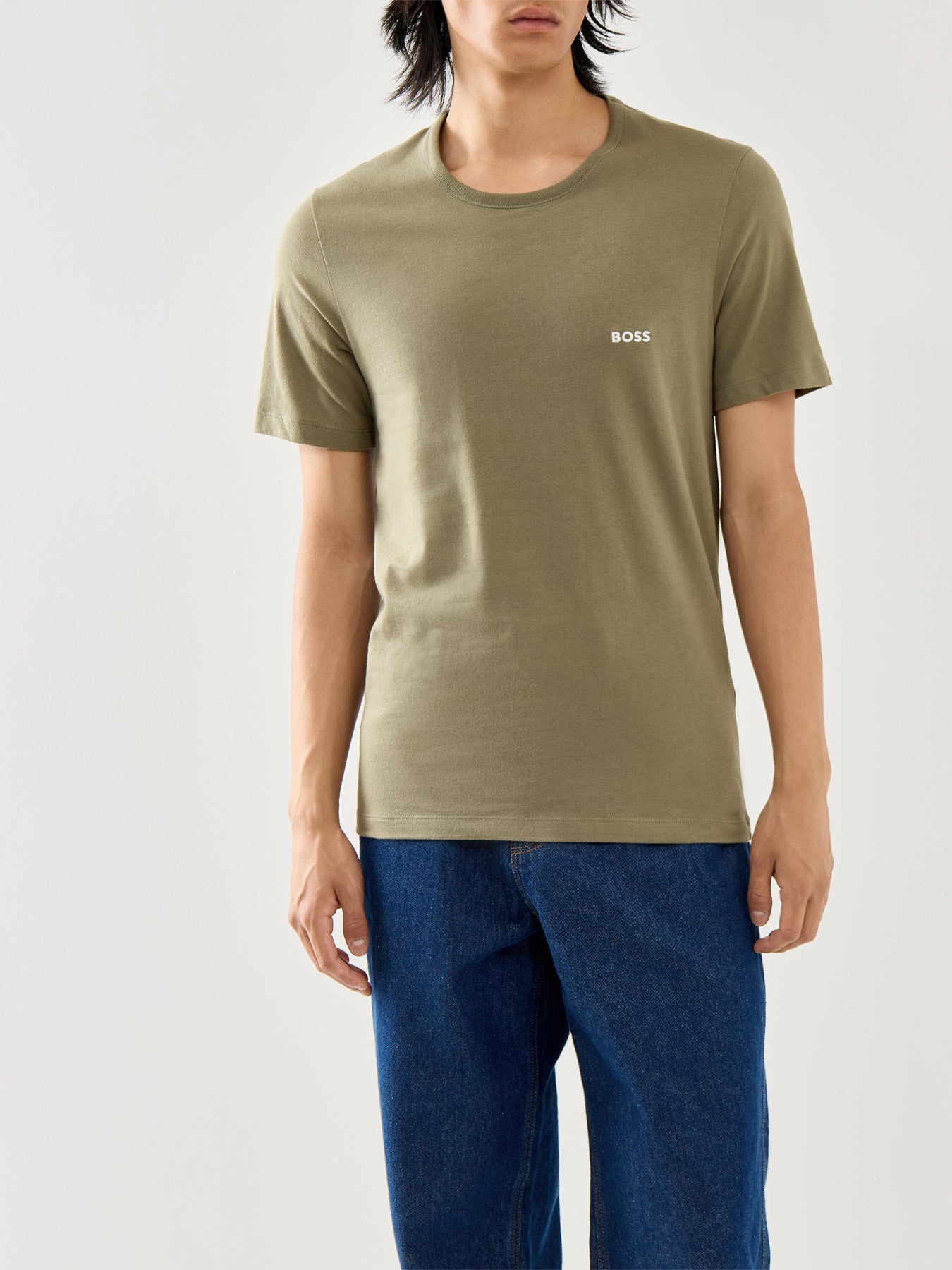 Multi Cotton 3 Pack Bodywear T-Shirts