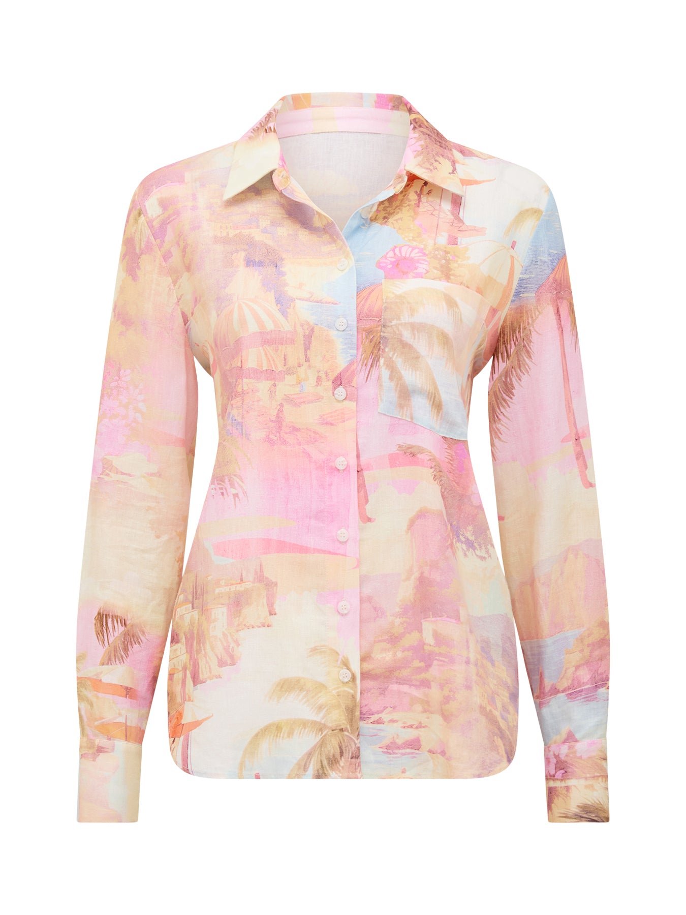 Lydia Oversized Linen Shirt