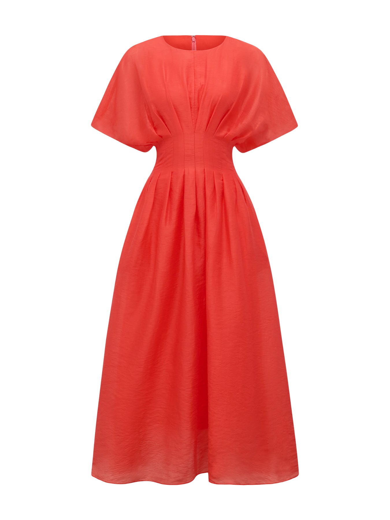 Eve Seam Detail Midi Dress