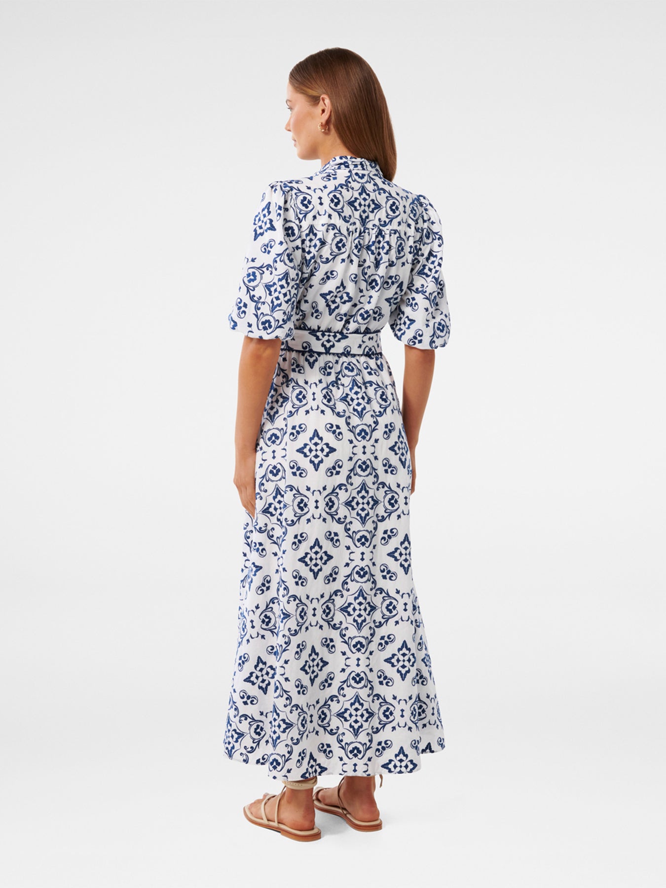 Rhiannon Embroidered Midi Dress
