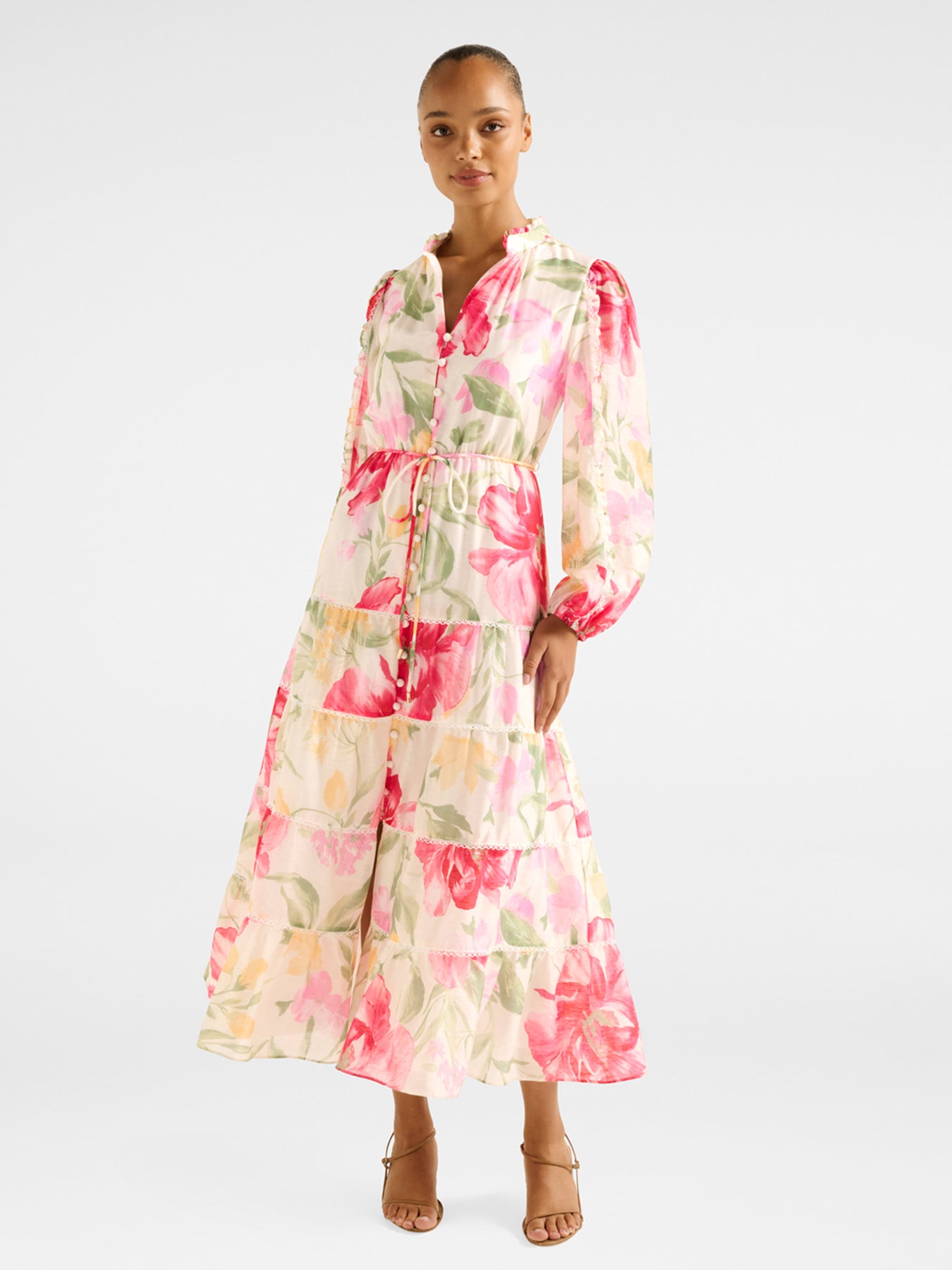 Jessie Button Down Midi Dress