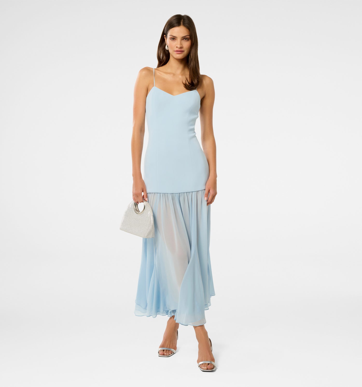 Luca Dropped Waist Maxi Dress