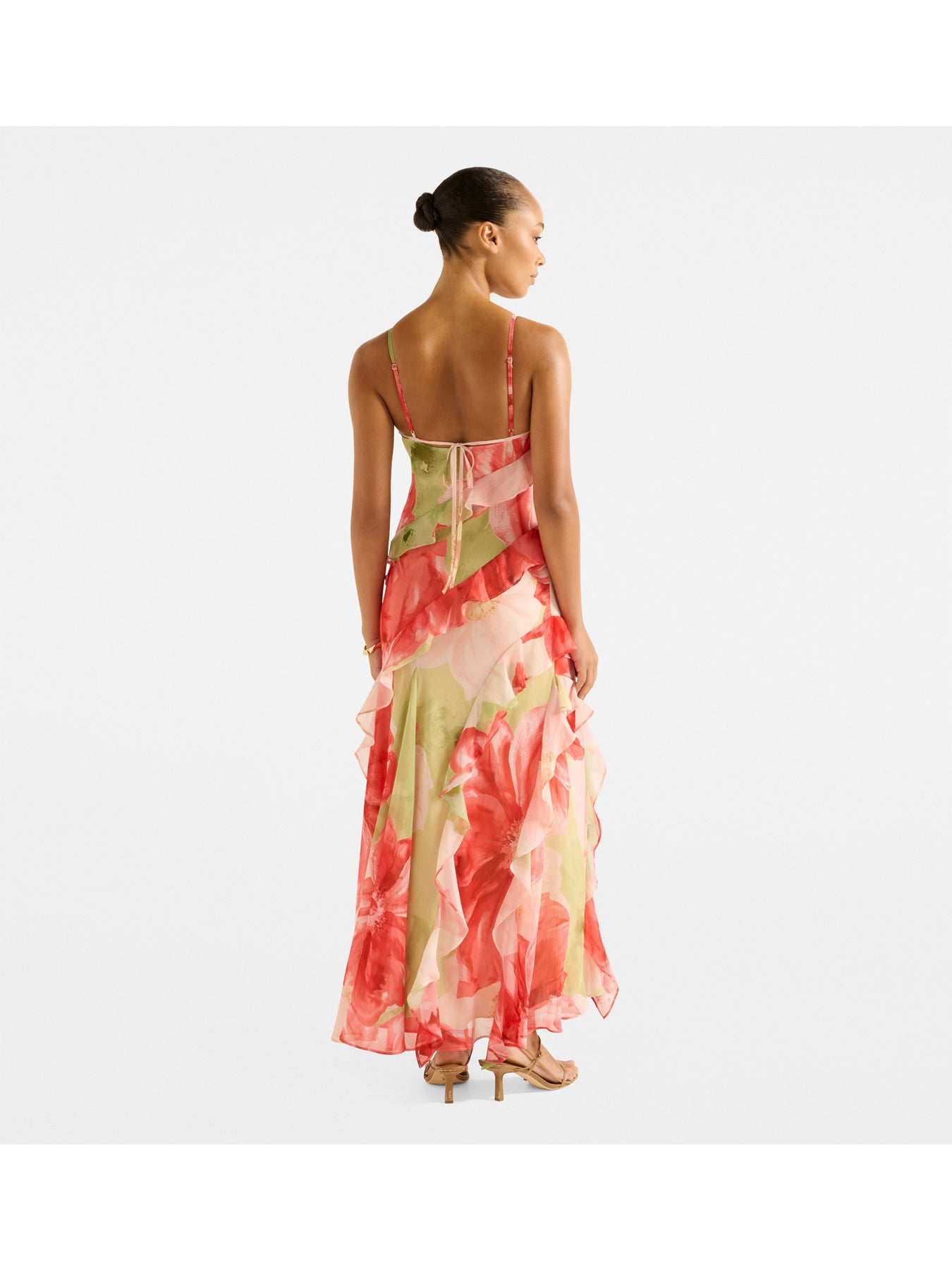 Poppy Ruffle Gown