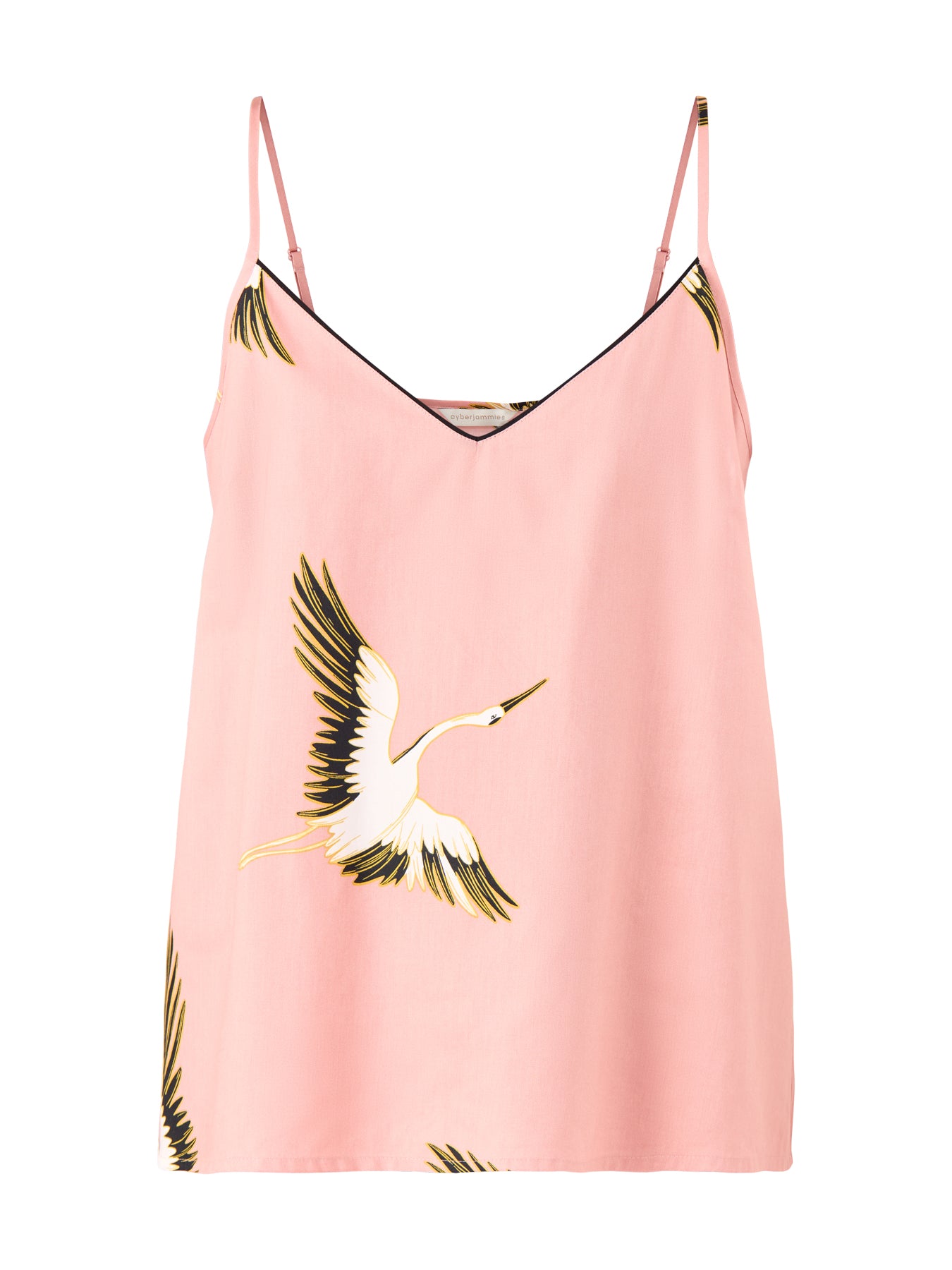 Crane Bird Cami Pink