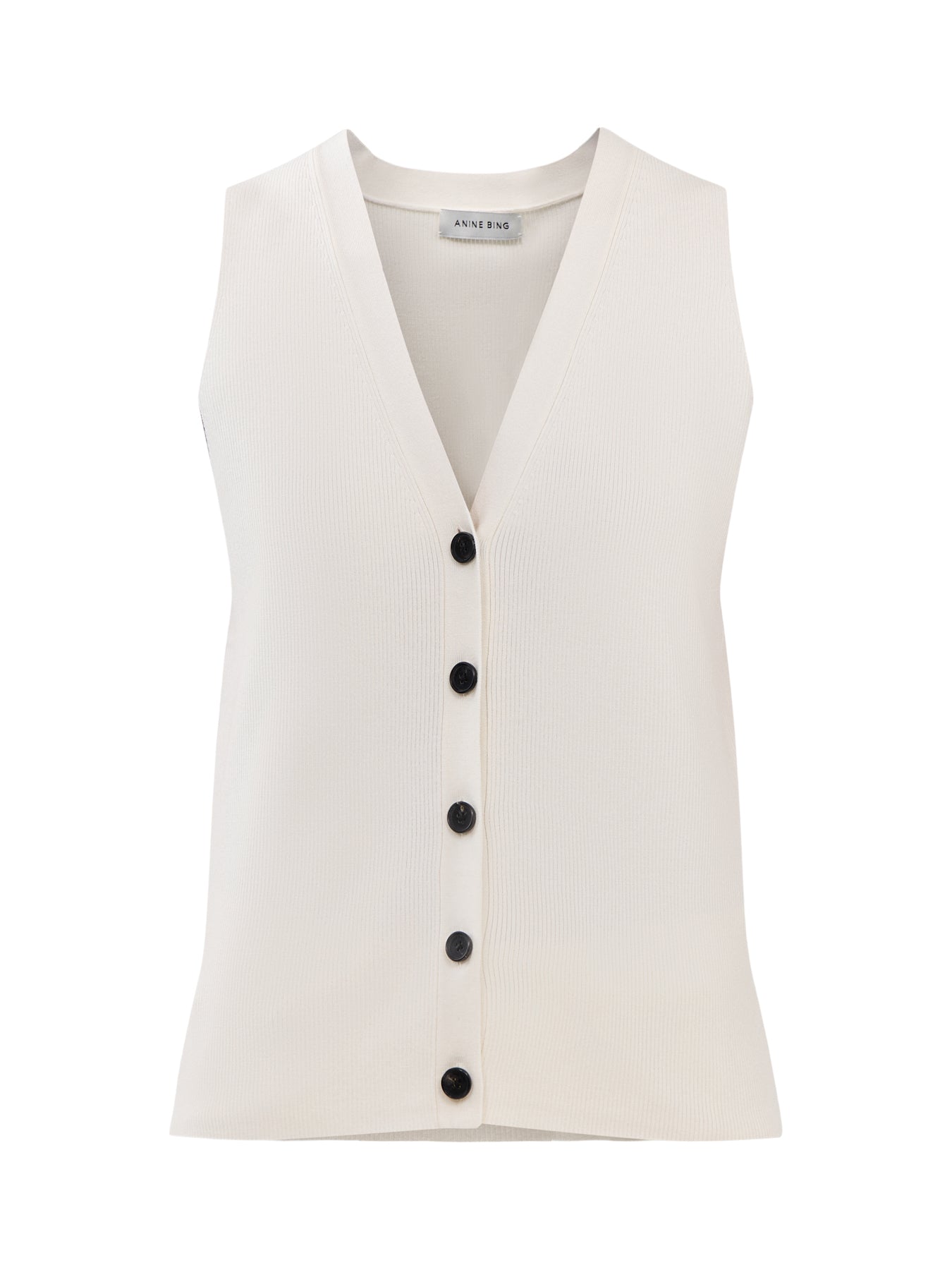 Lawrence Vest  Ivory