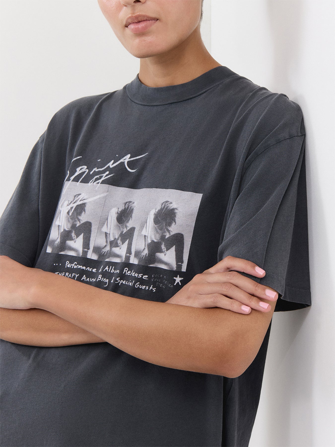 Ashton Tee Concert  Washed Black