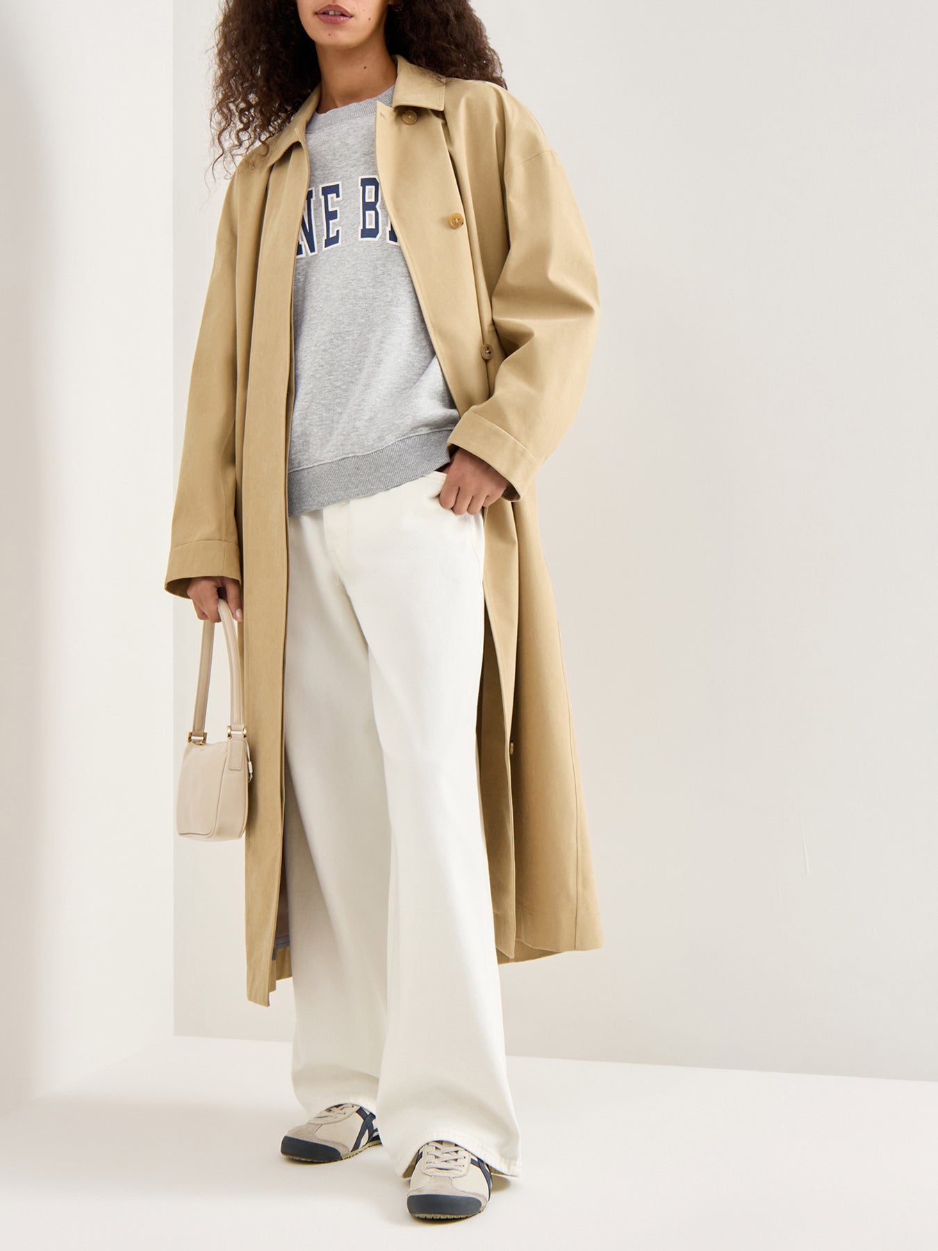 Spencer Sweatshirt Anine Bing  Medium Heather Grey