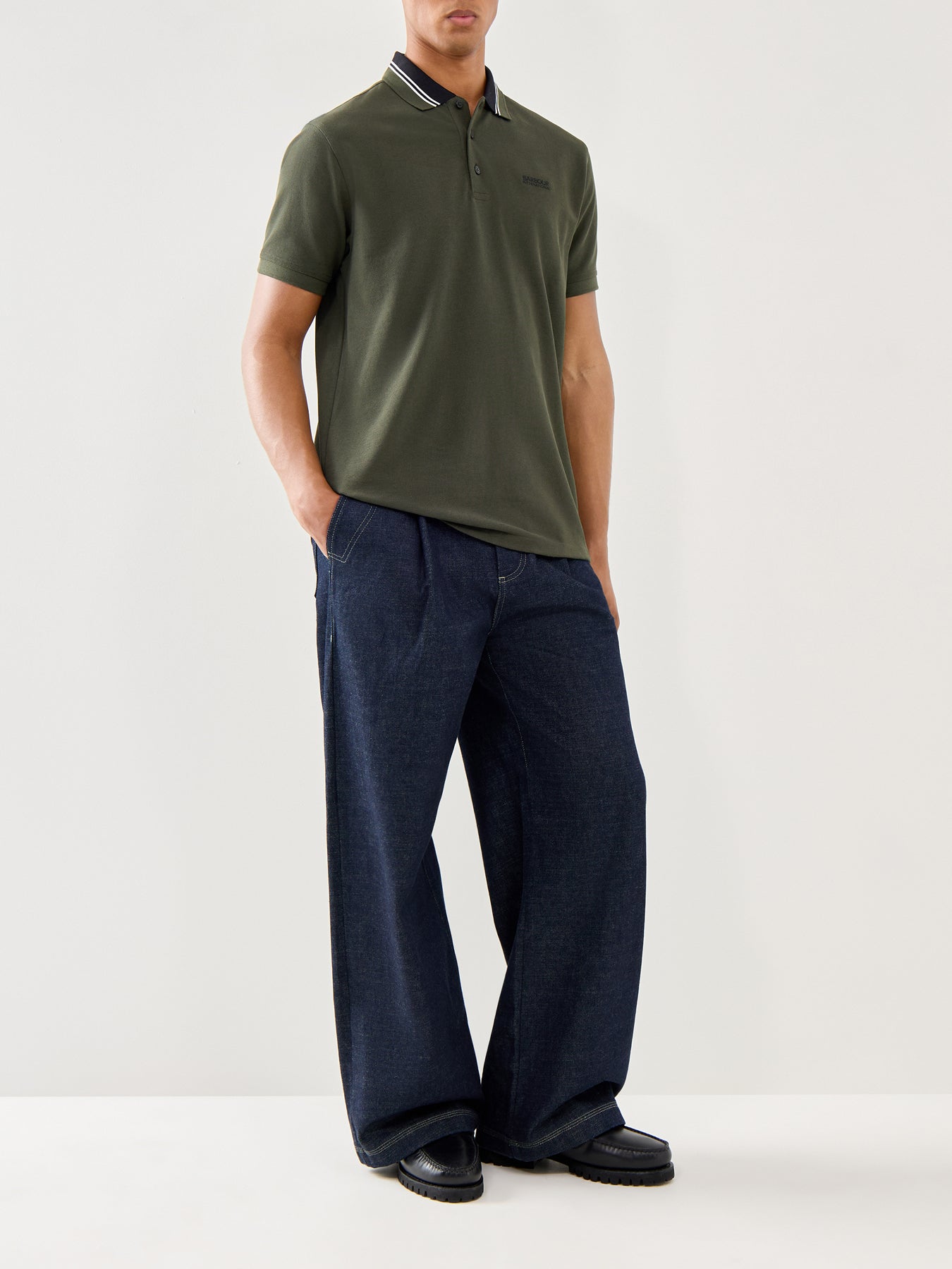 Bruce Tipped Polo Shirt