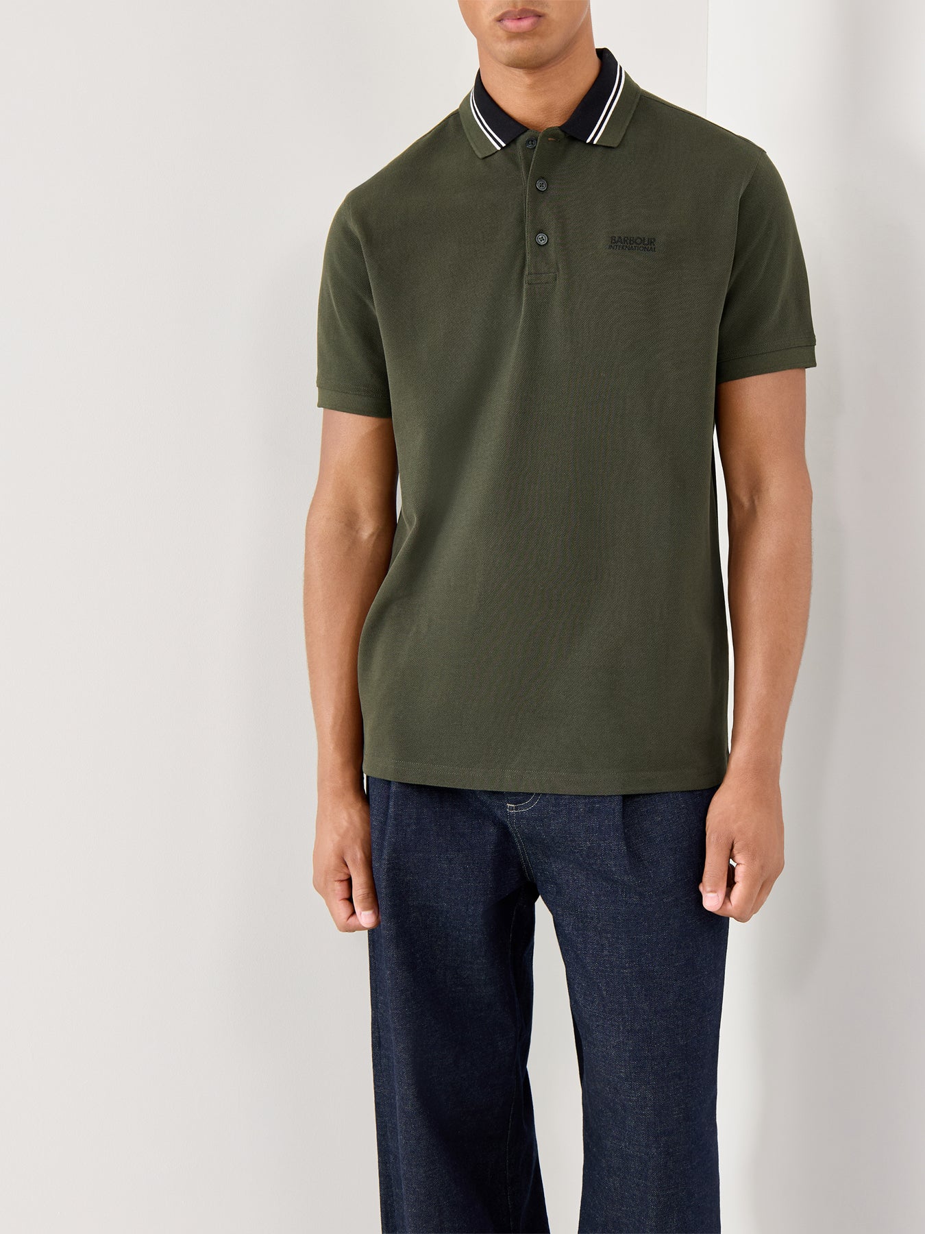 Bruce Tipped Polo Shirt
