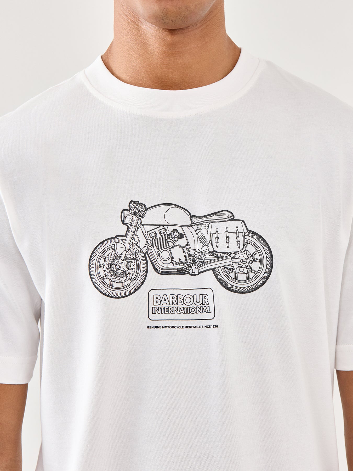 Morris Motorbike Graphic T-Shirt