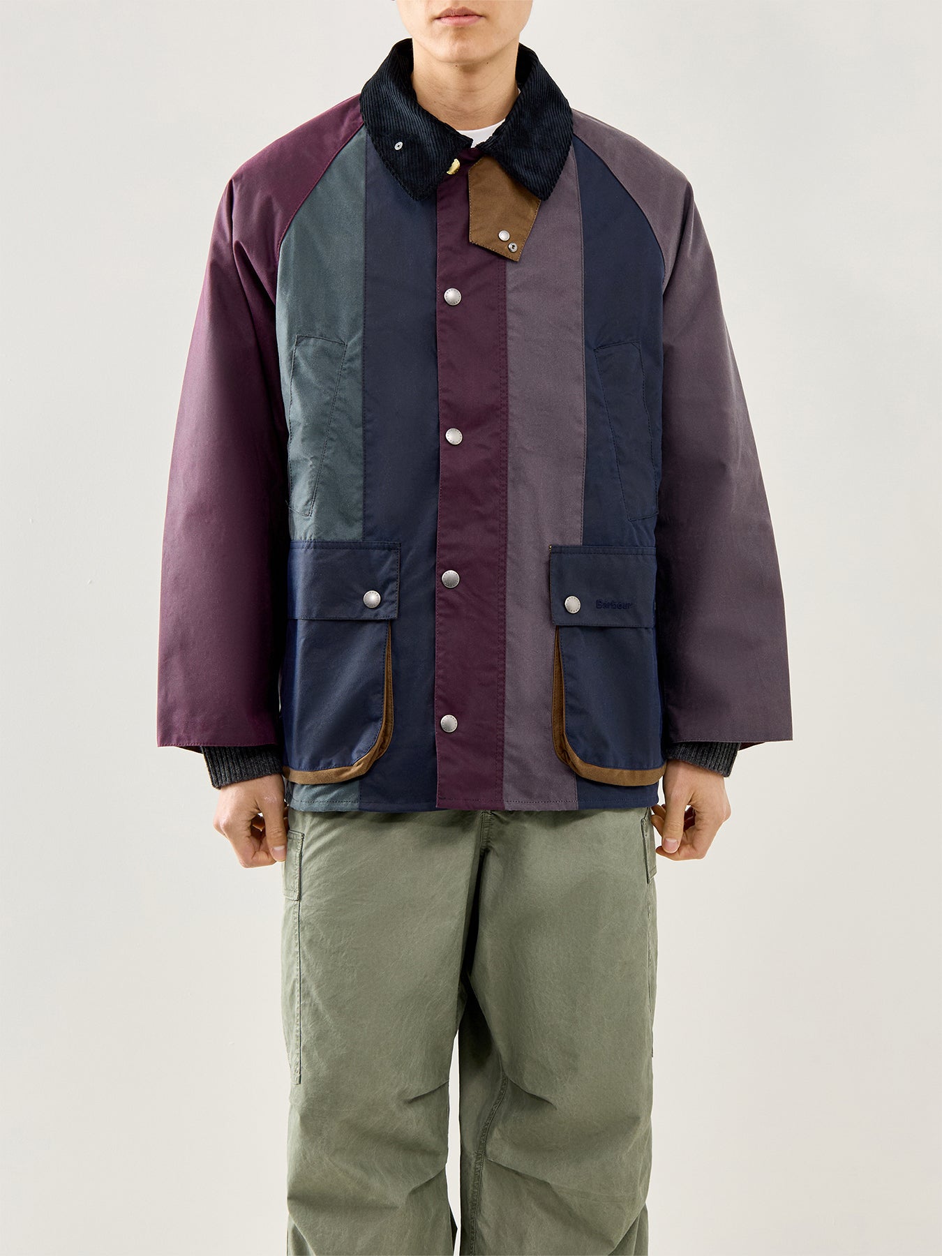 Stripe Bedale Jacket