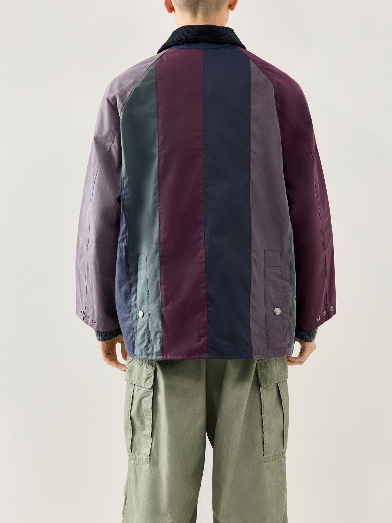 Stripe Bedale Jacket
