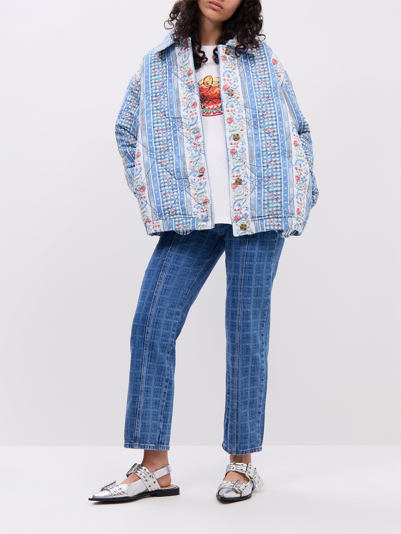 Tovie Jeans - Laser Check