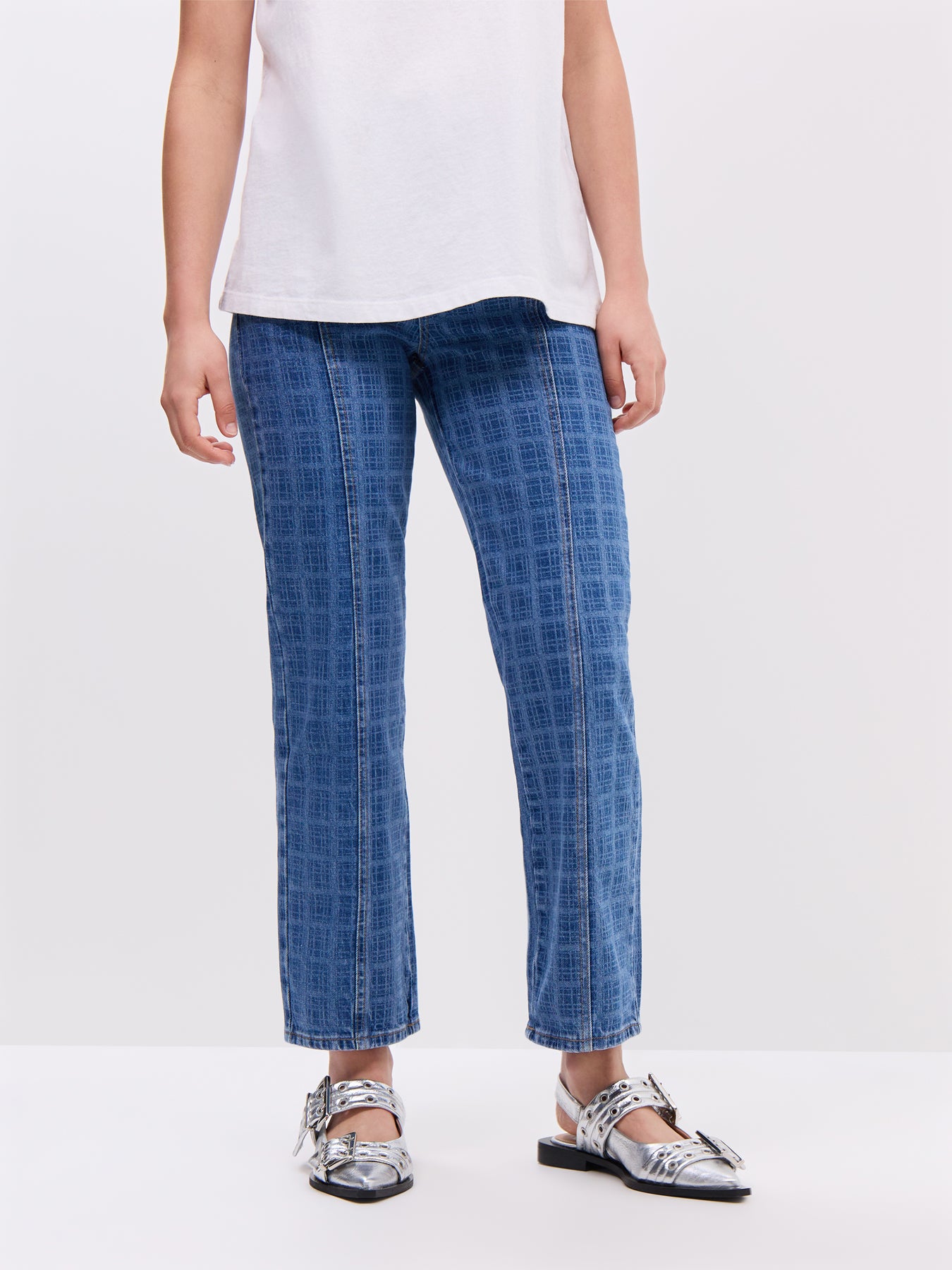 Tovie Jeans - Laser Check