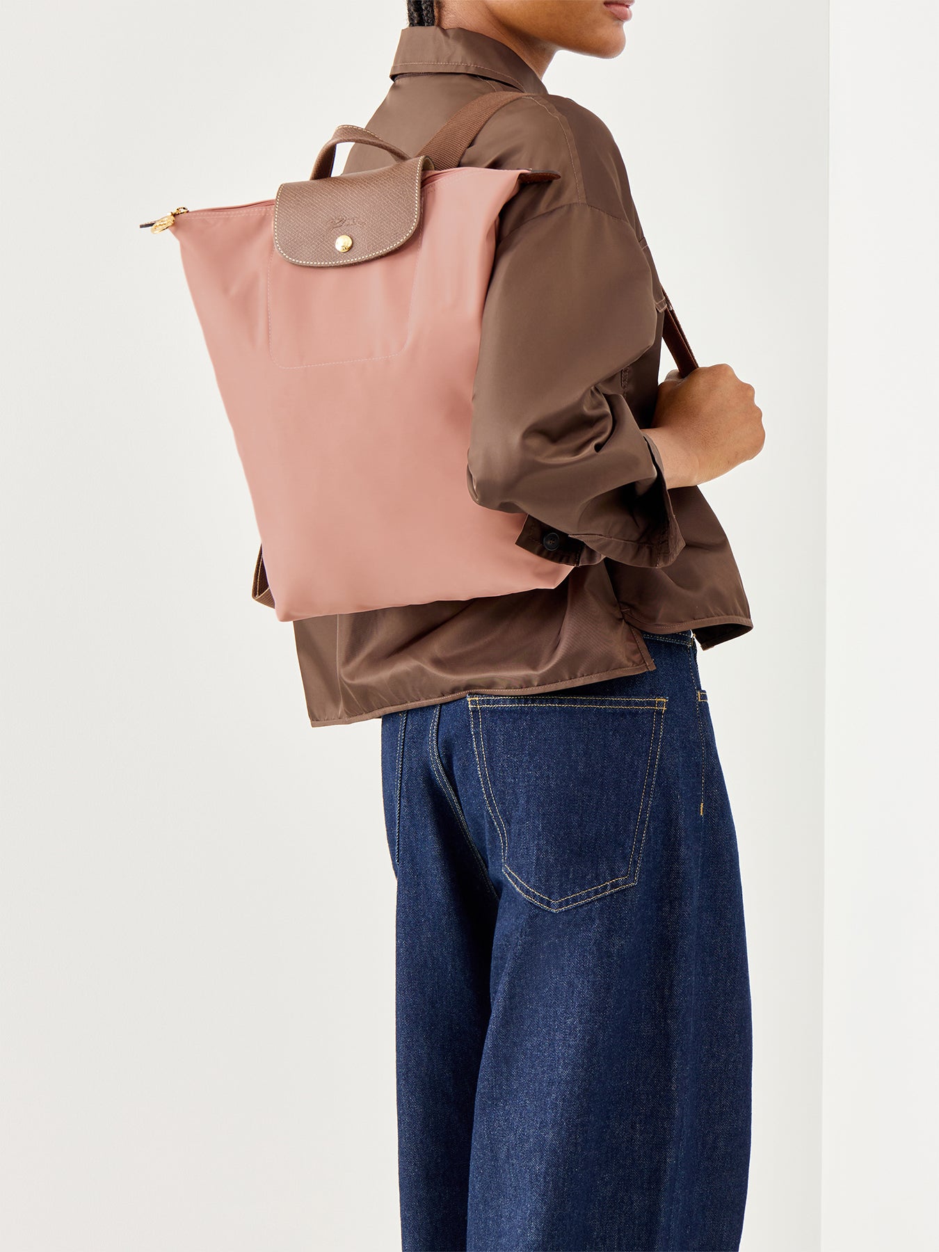 Pink Longchamp Le Pliage Backpack Longchamp Le Pliage Club