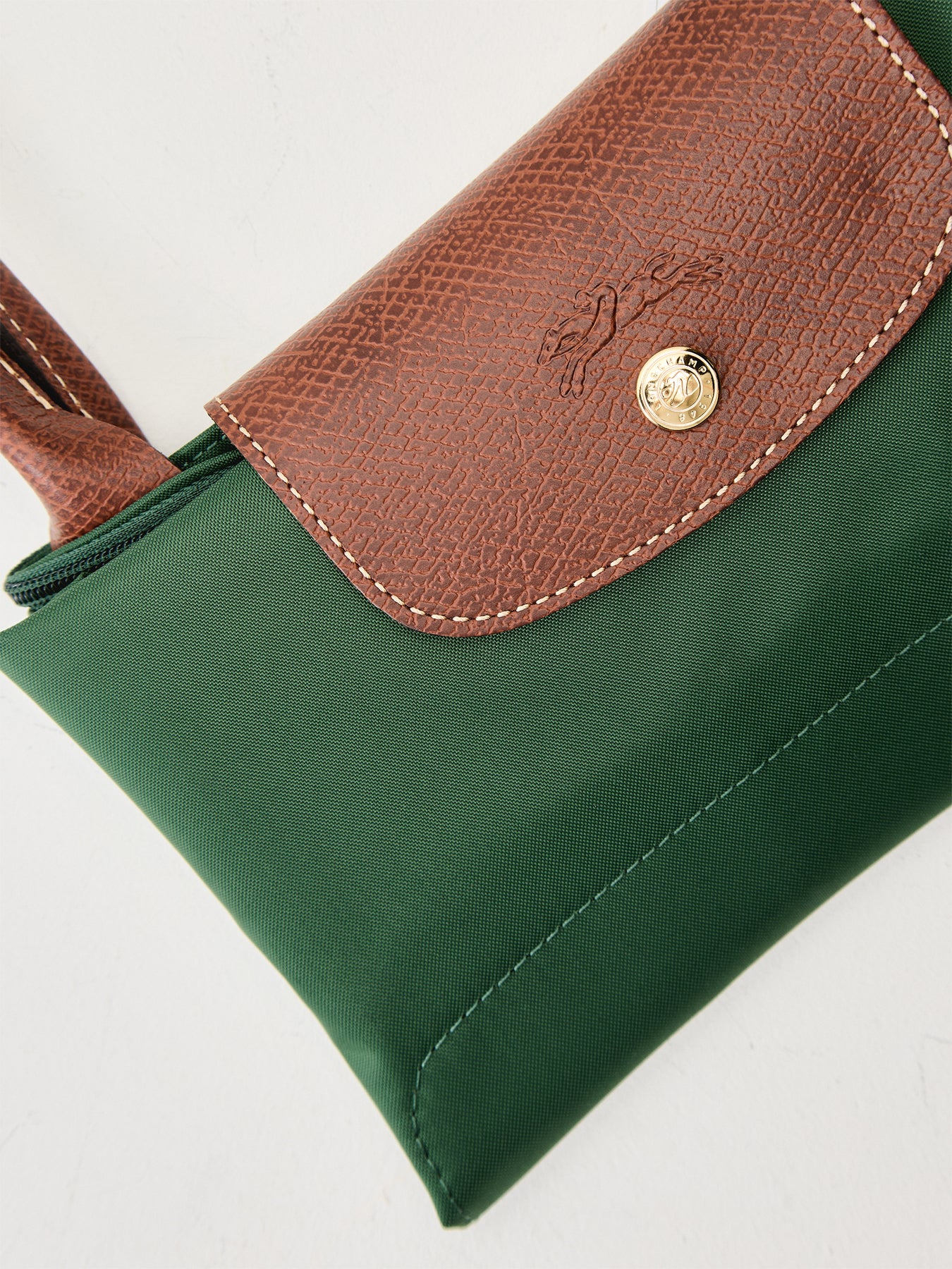 Le Pliage Original Large Tote Bag British Green