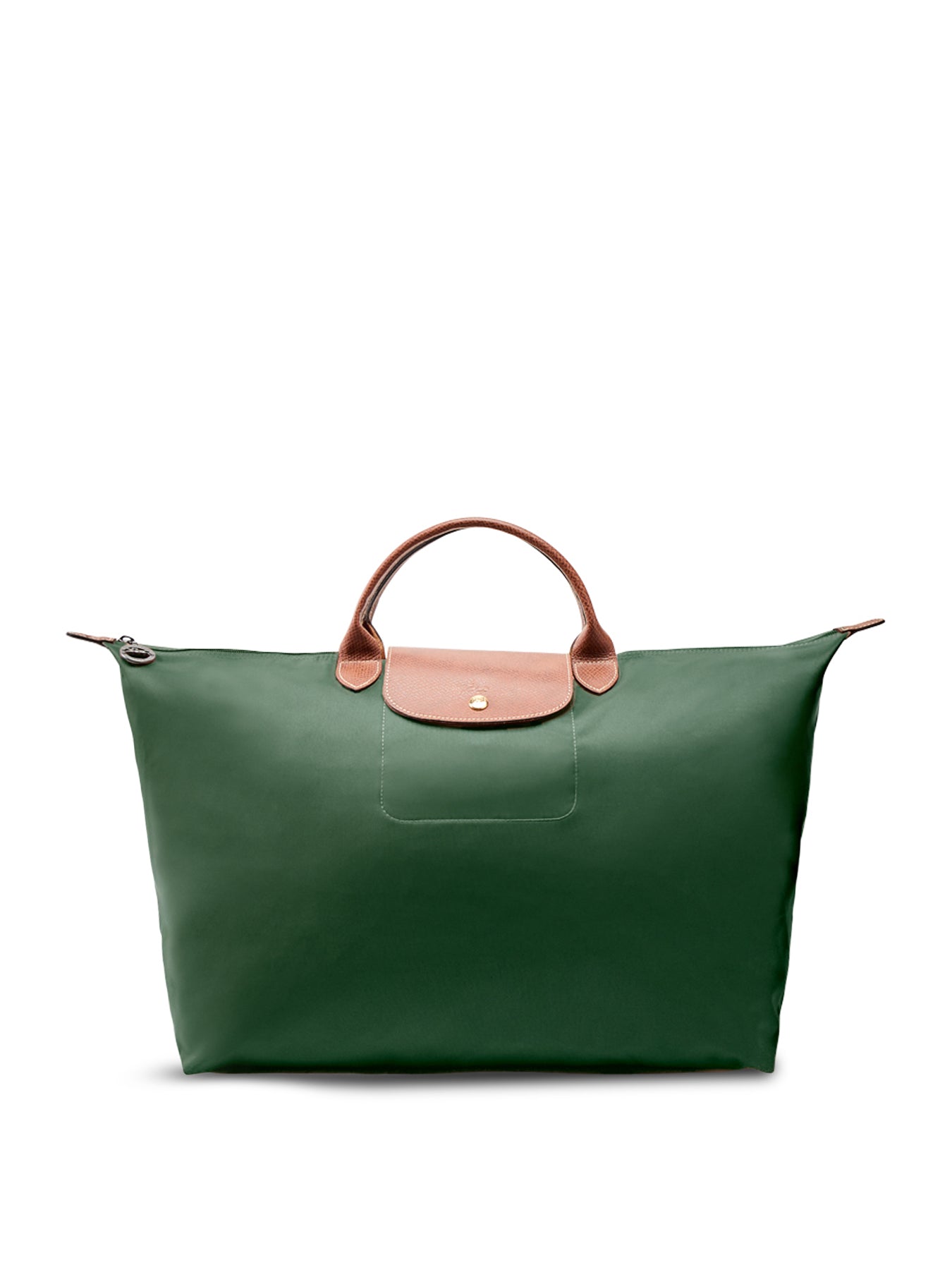 Le Pliage Original Travel Large Bag British Green