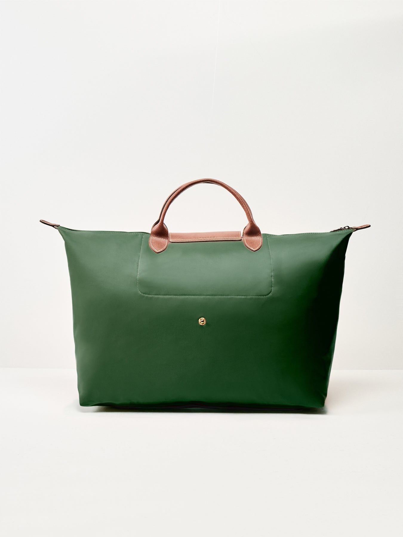 Le Pliage Original Travel Large Bag British Green