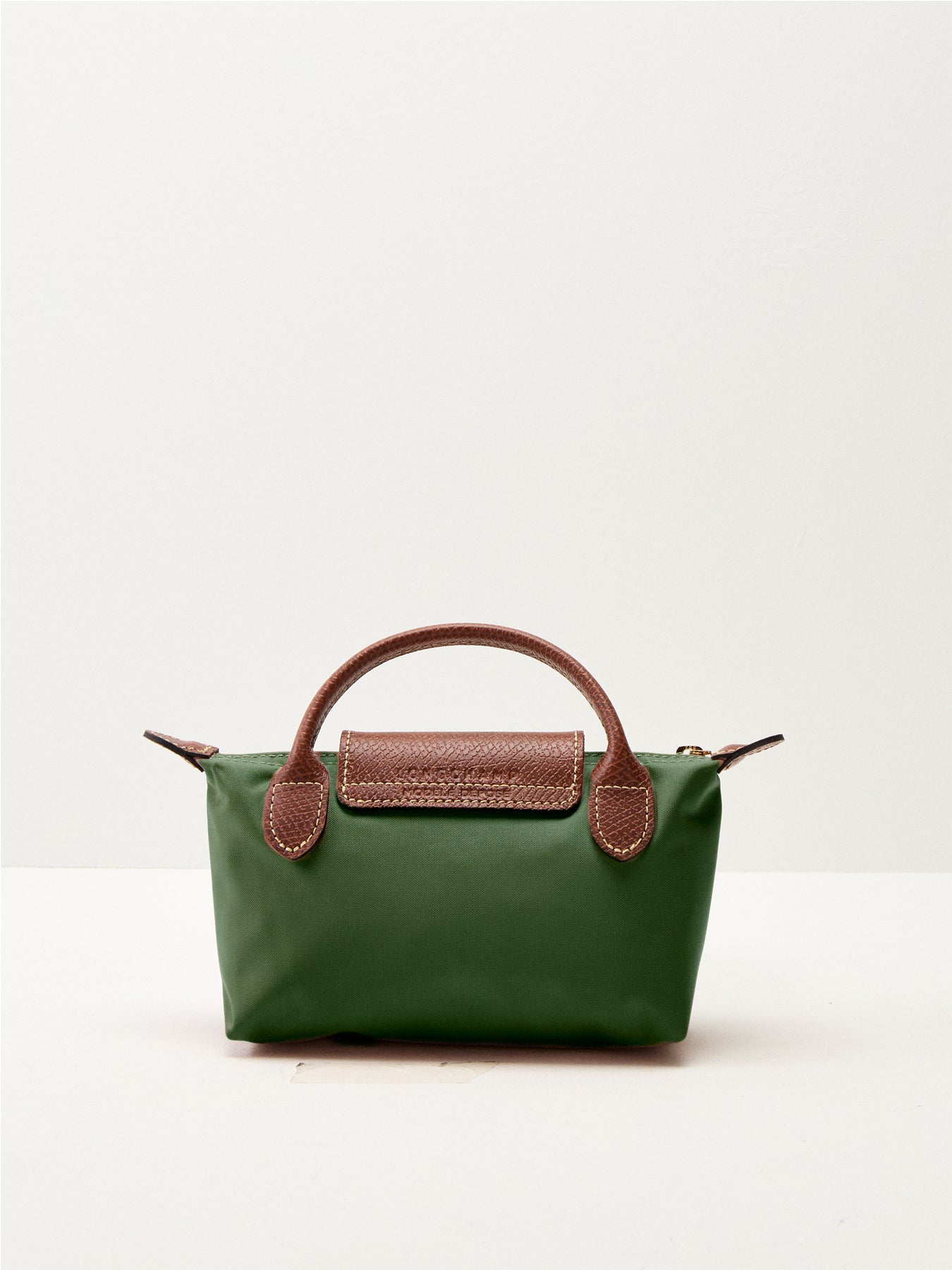 Le Pliage Original Pouch British Green Recycled Canvas