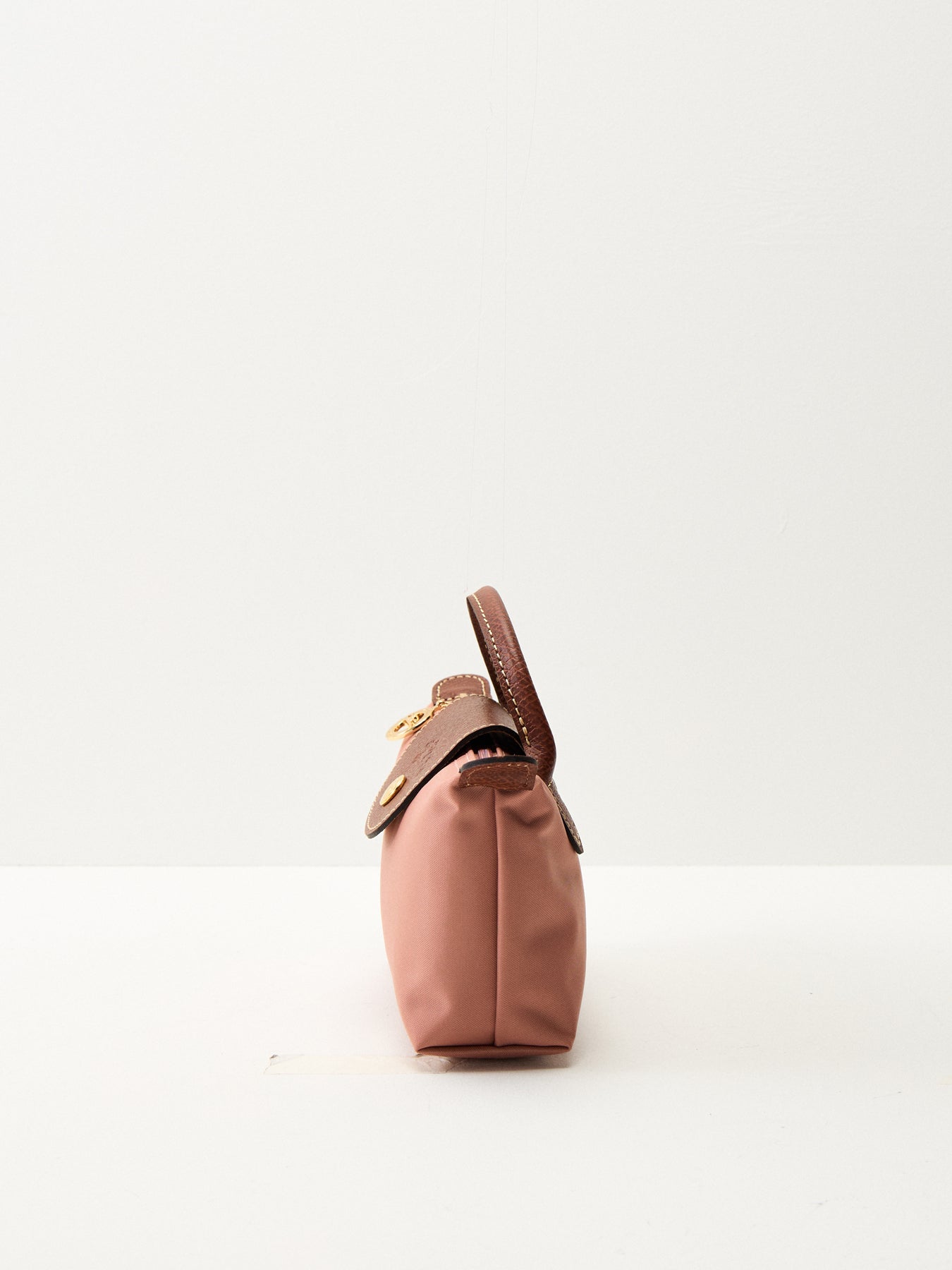 Le Pliage Original Pouch Pink Tea Recycled Canvas