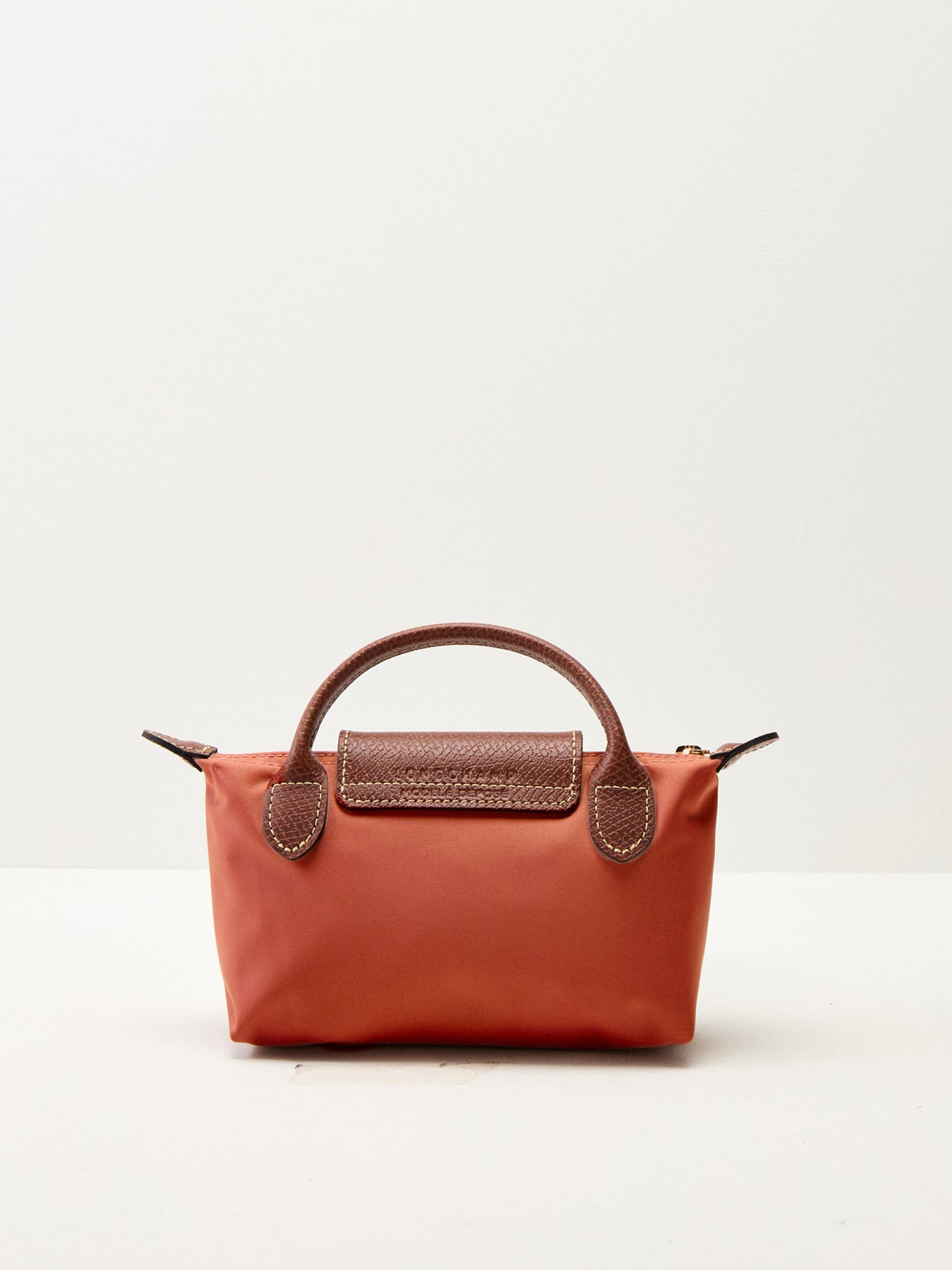 Le Pliage Original Pouch Tomato Recycled Canvas