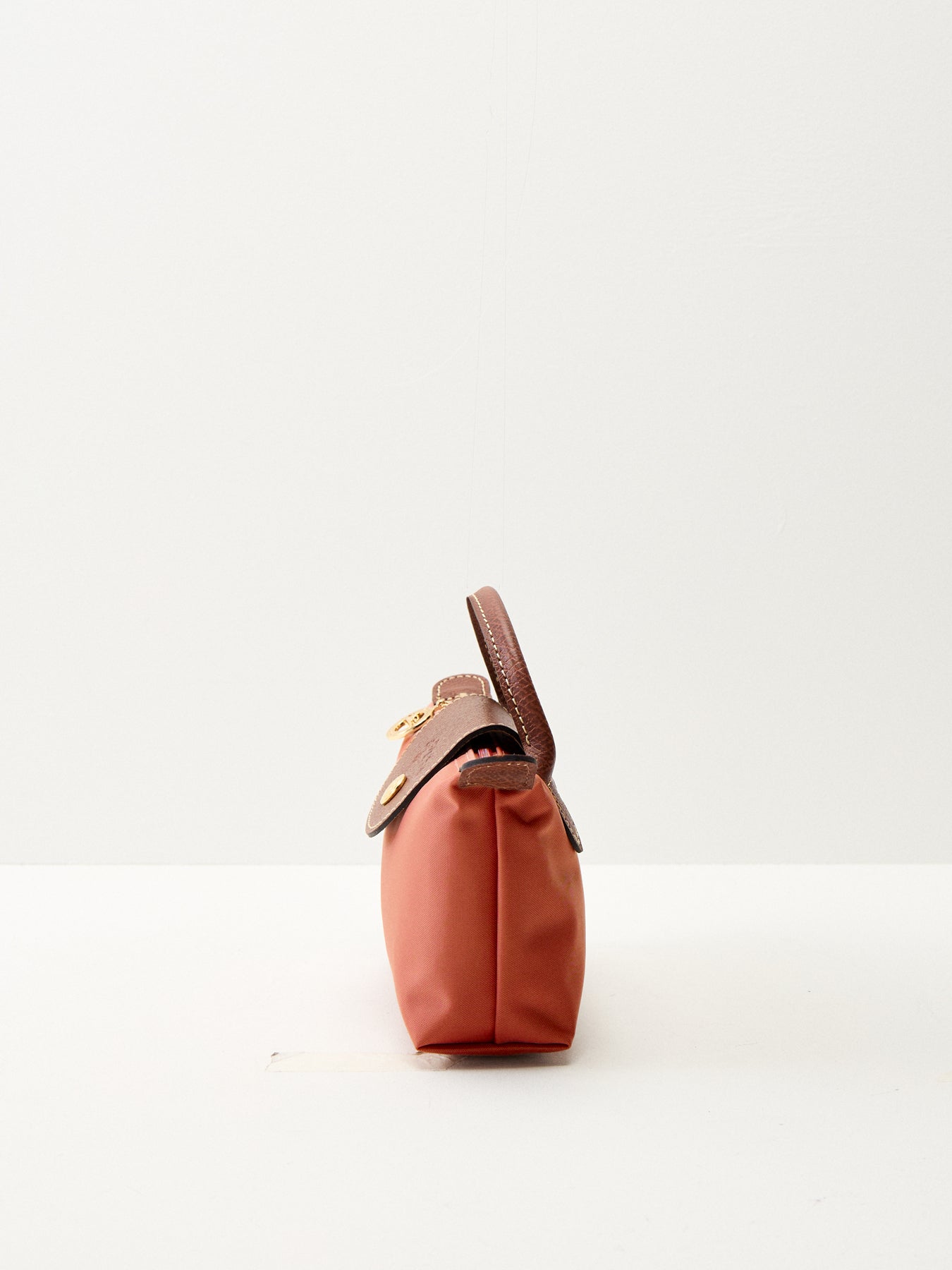 Le Pliage Original Pouch Tomato Recycled Canvas