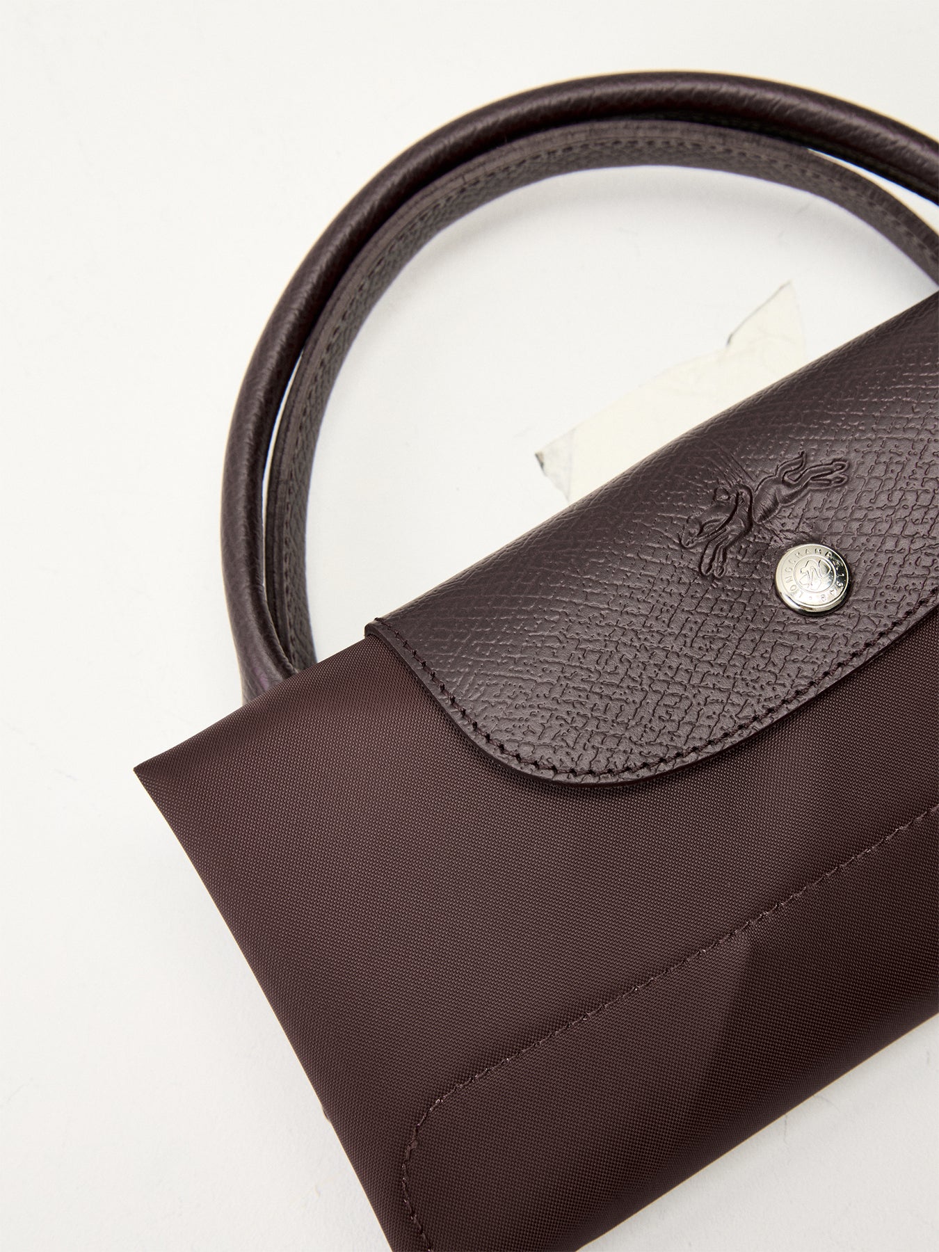 Le Pliage Green Large Travel Bag Mocha Recycled Canvas