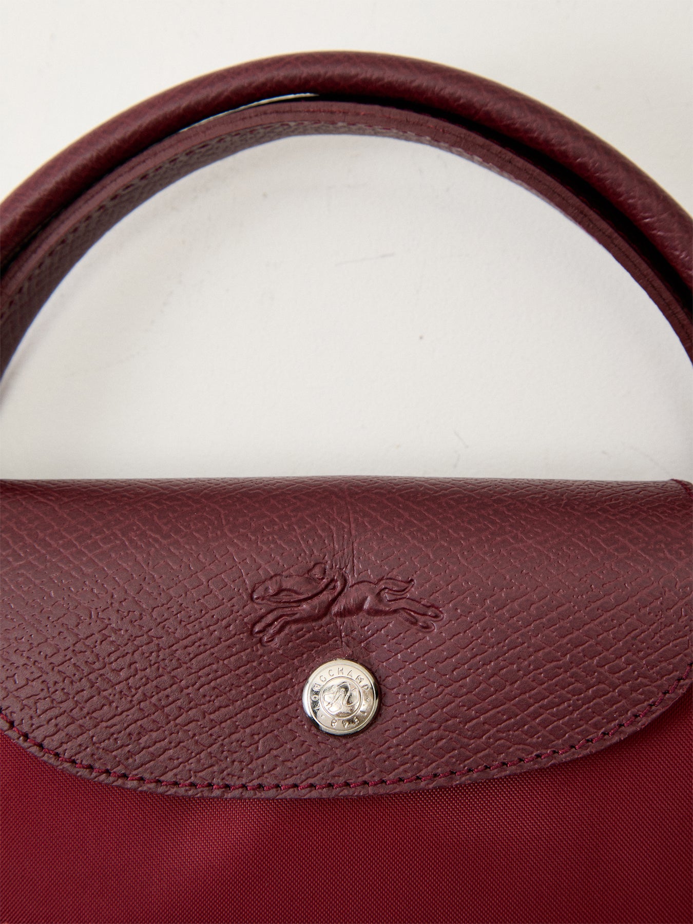 Le Pliage Green Travel Large Bag Pomegranate