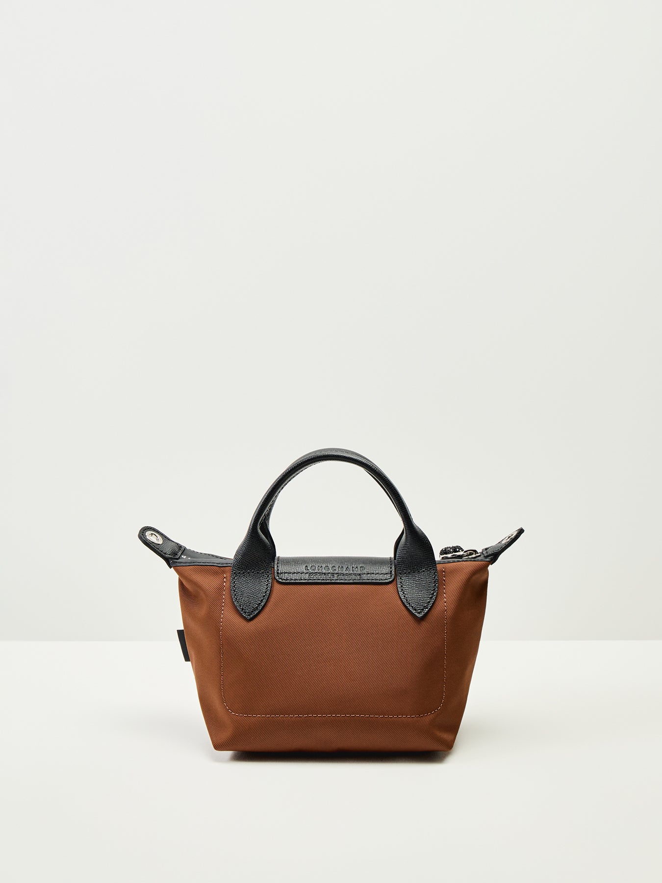 Le Pliage Energy Extra Small Handbag Chocolate Recycled Canvas