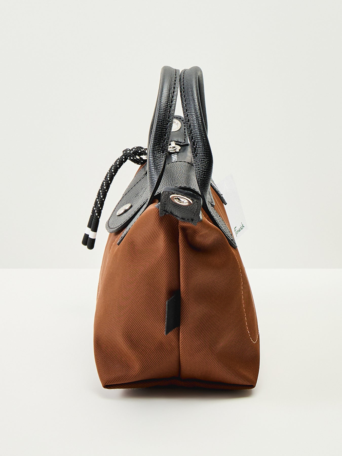 Le Pliage Energy Extra Small Handbag Chocolate Recycled Canvas