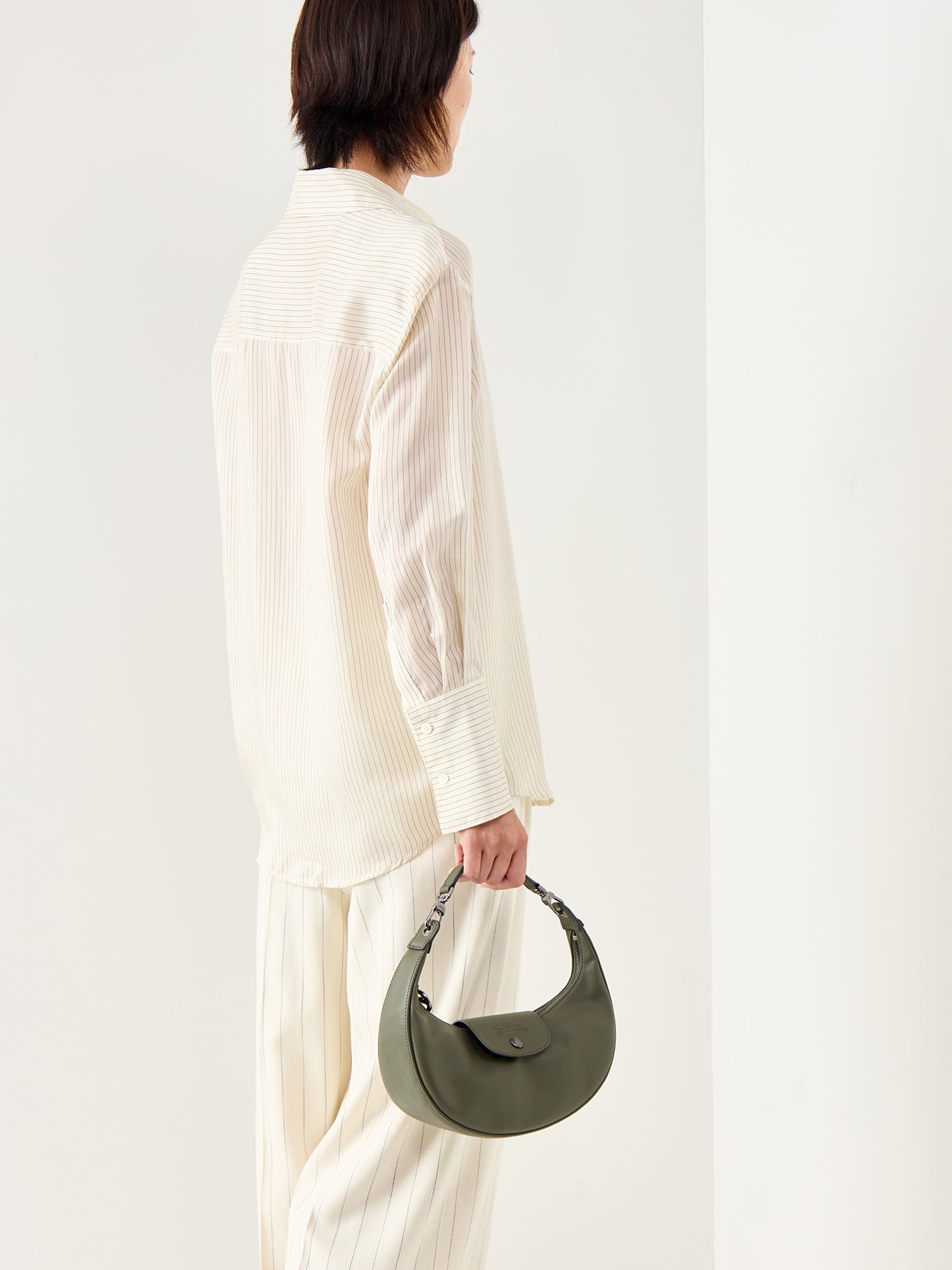 Le Pliage Extra Small Hobo Bag Fir Leather