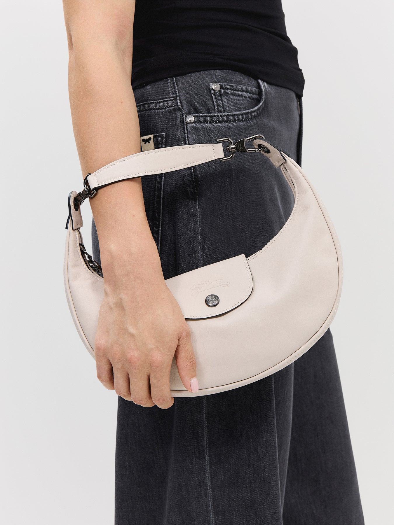 Le Pliage Extra Small Shoulder Bag Paper Leather
