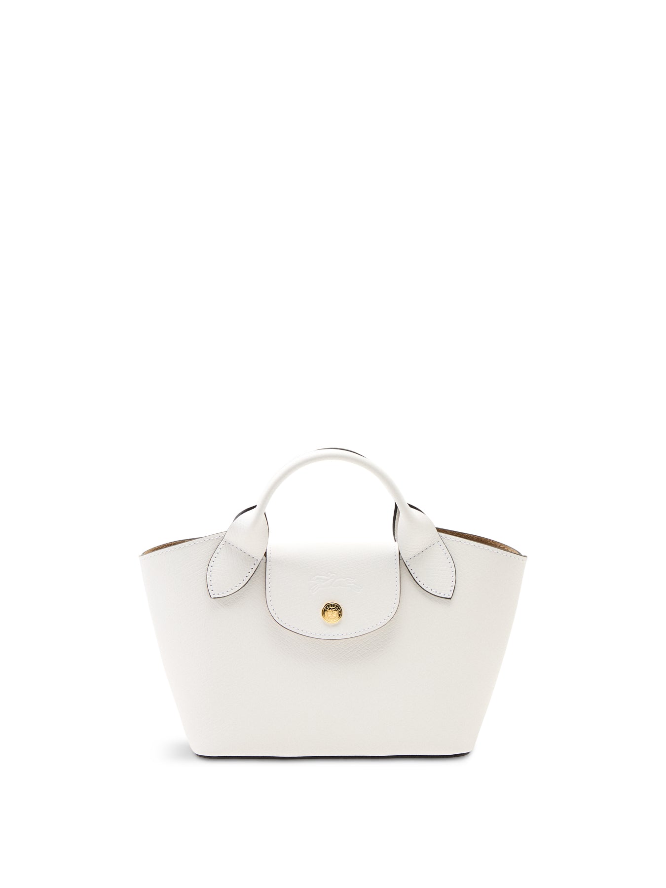 Epure Extra Small Leather Tote Bag White