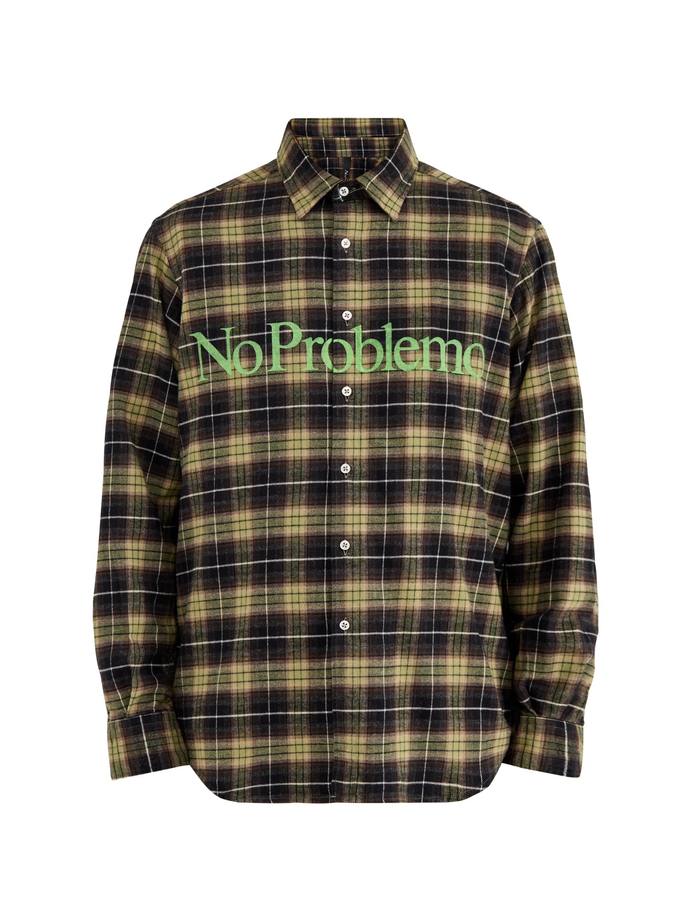 Plaid Shirt Green