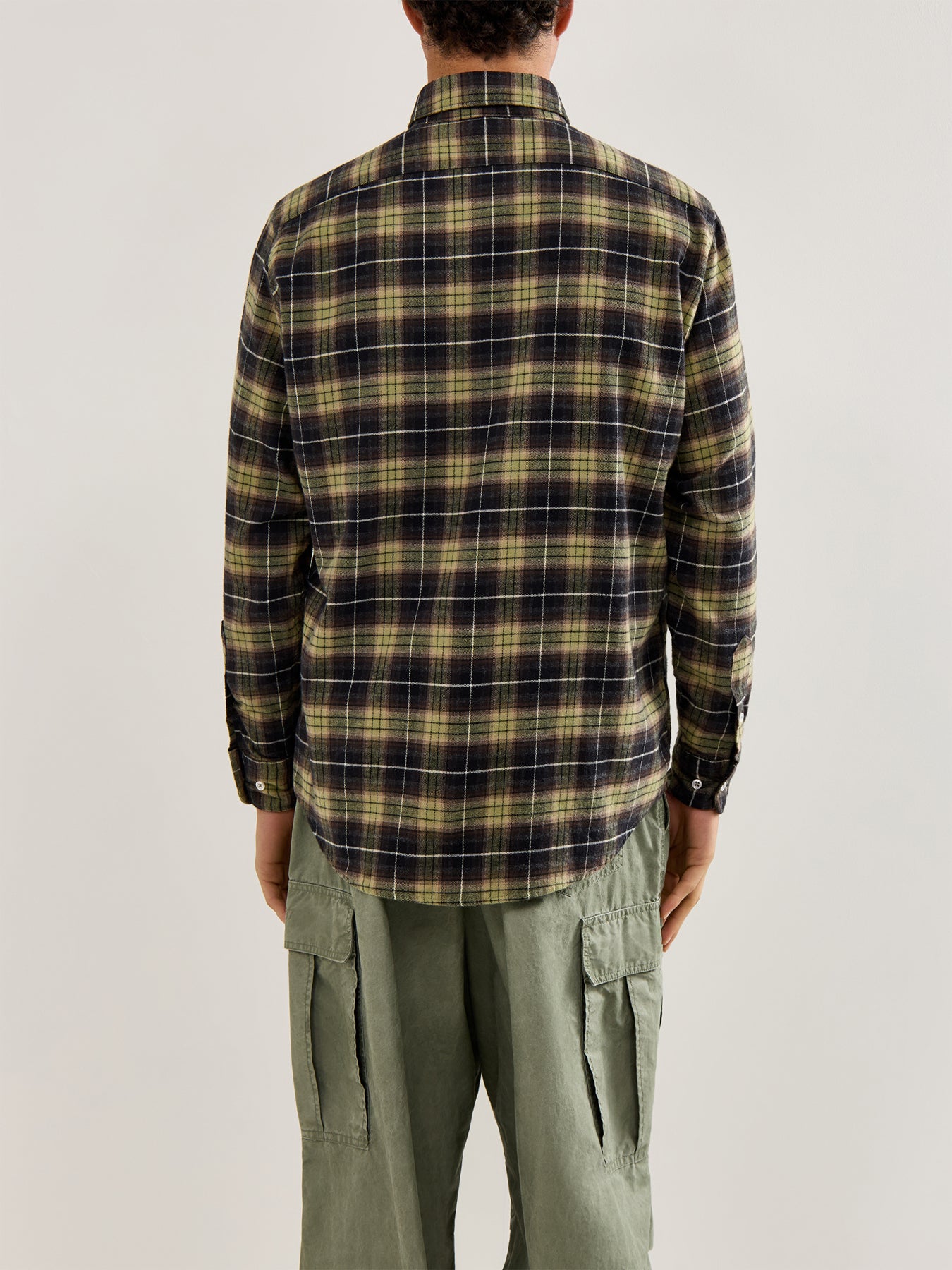 Plaid Shirt Green