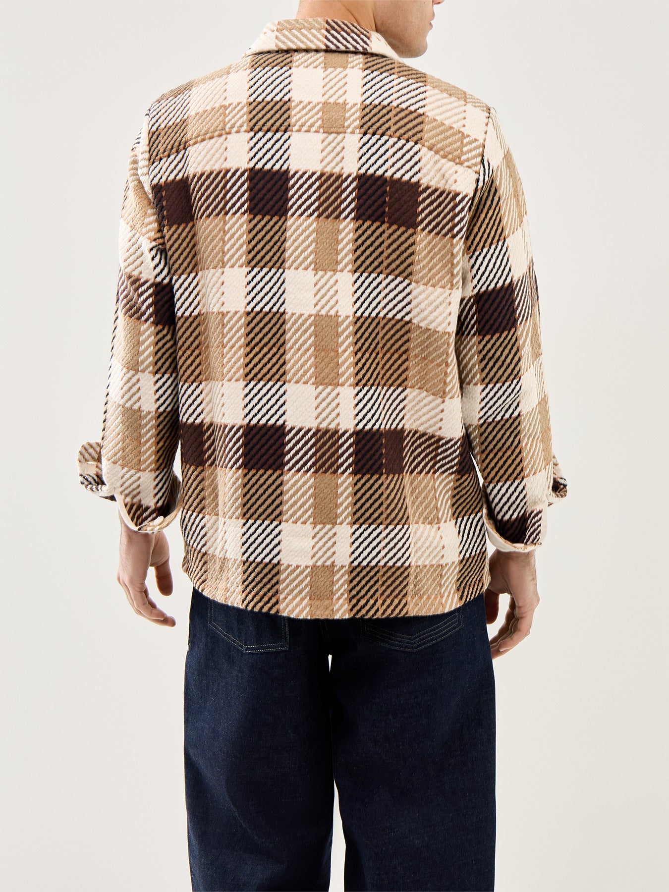 Whiting Overshirt Natural / Brown