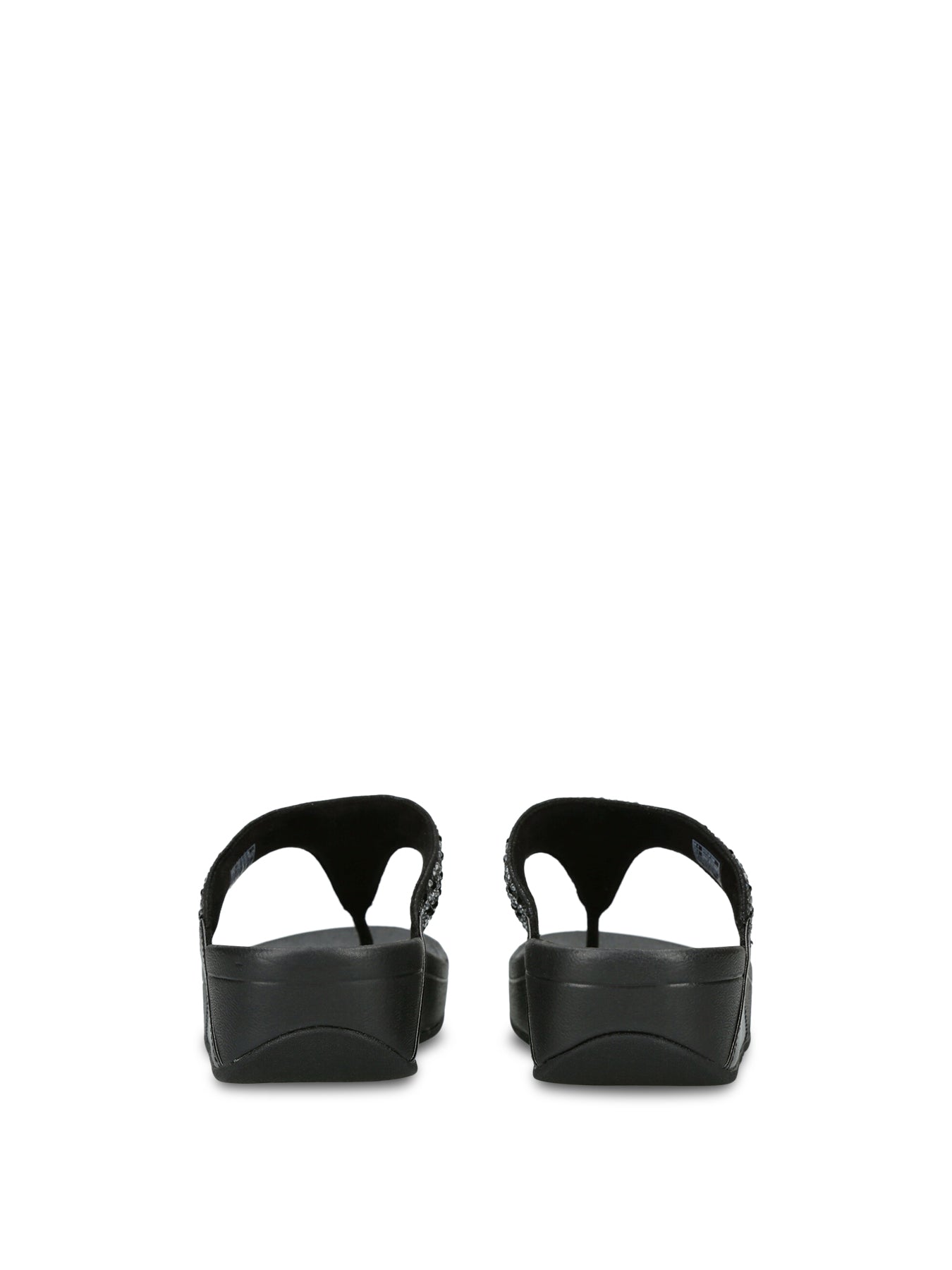 Lulu Crystal-Mix Toe-Post Sandals