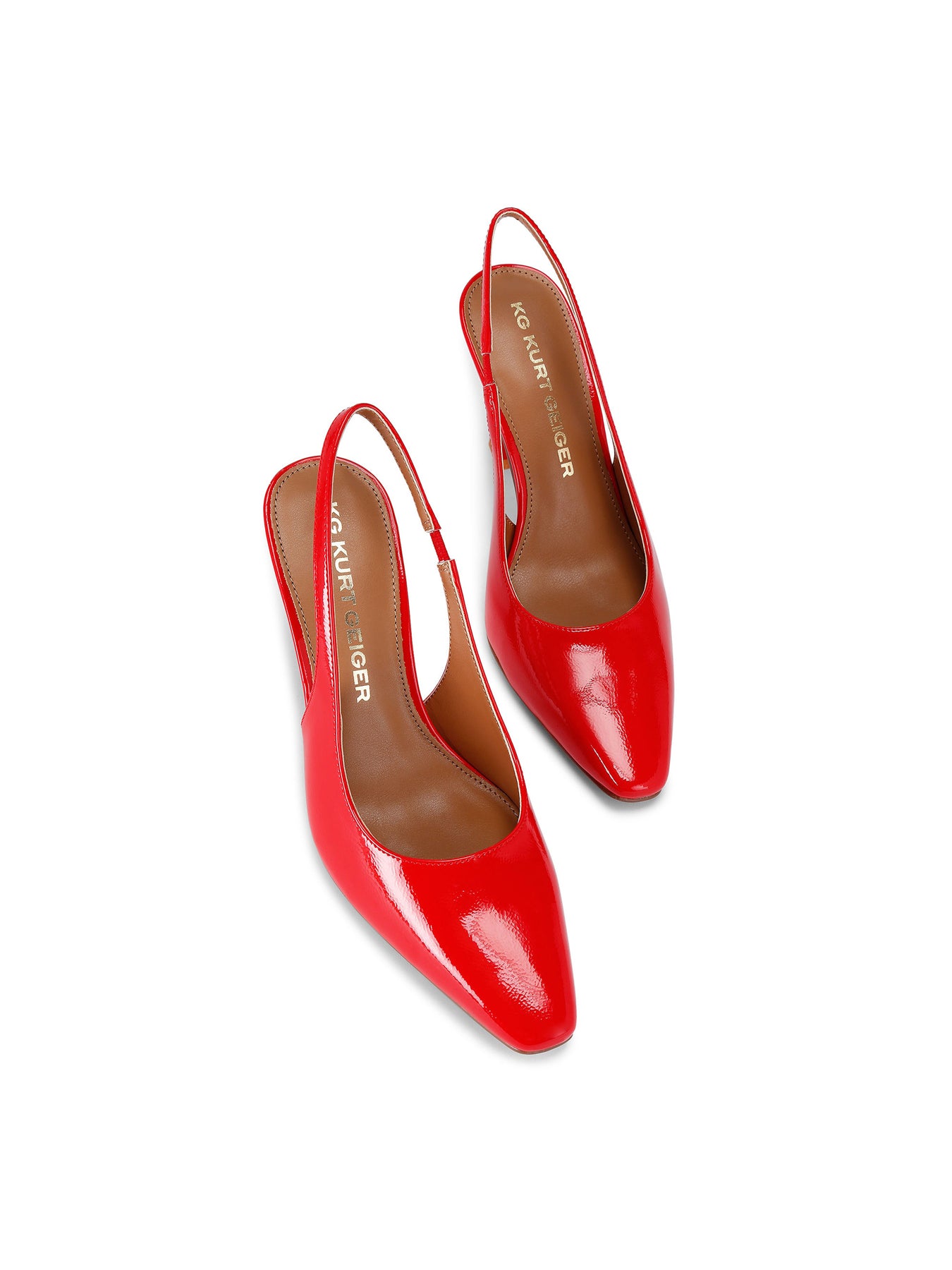 Sweetie Red Patent Court Heels