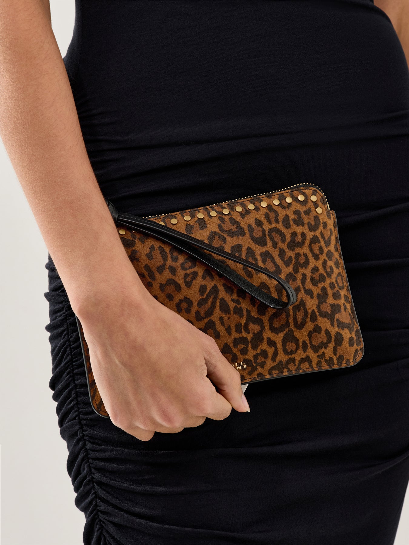 Leopard Flat Pouch
