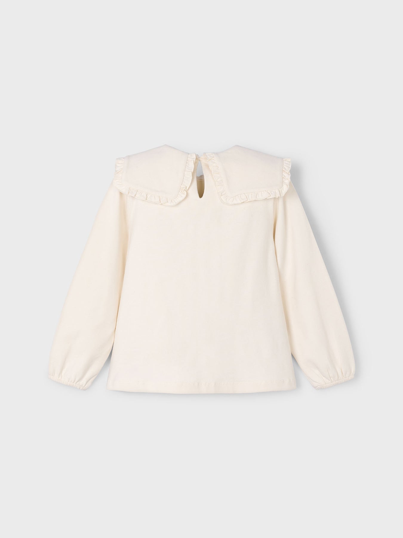 Flower Collar Blouse
