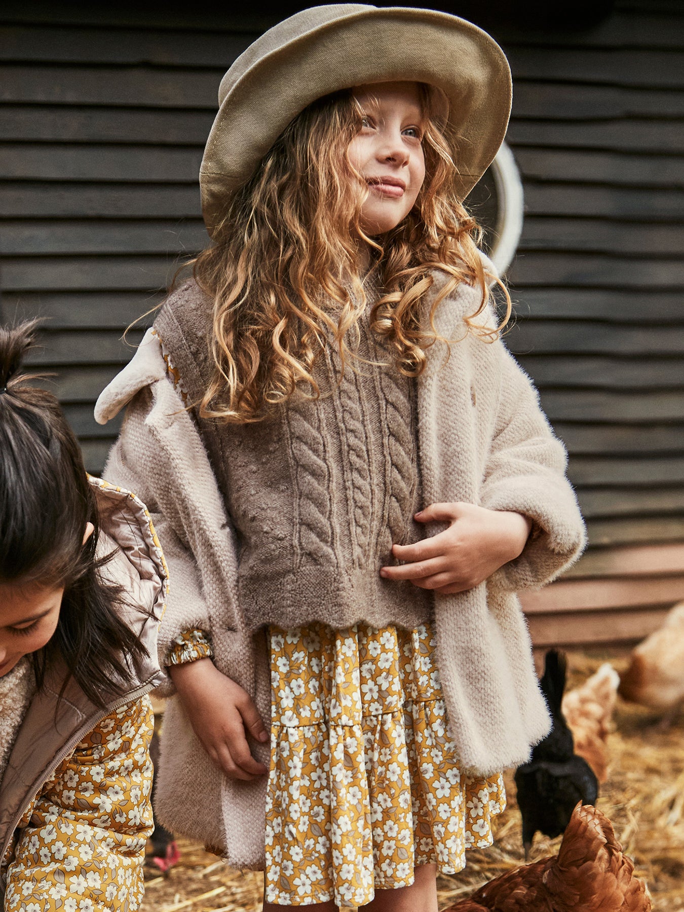 Knitted Vest Beige
