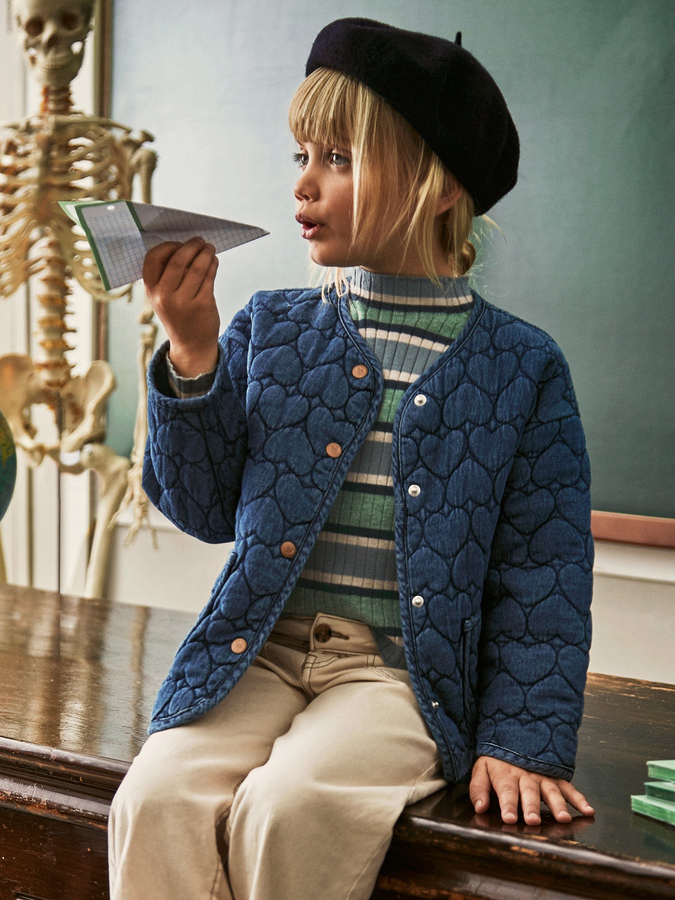 Soft Denim Coat
