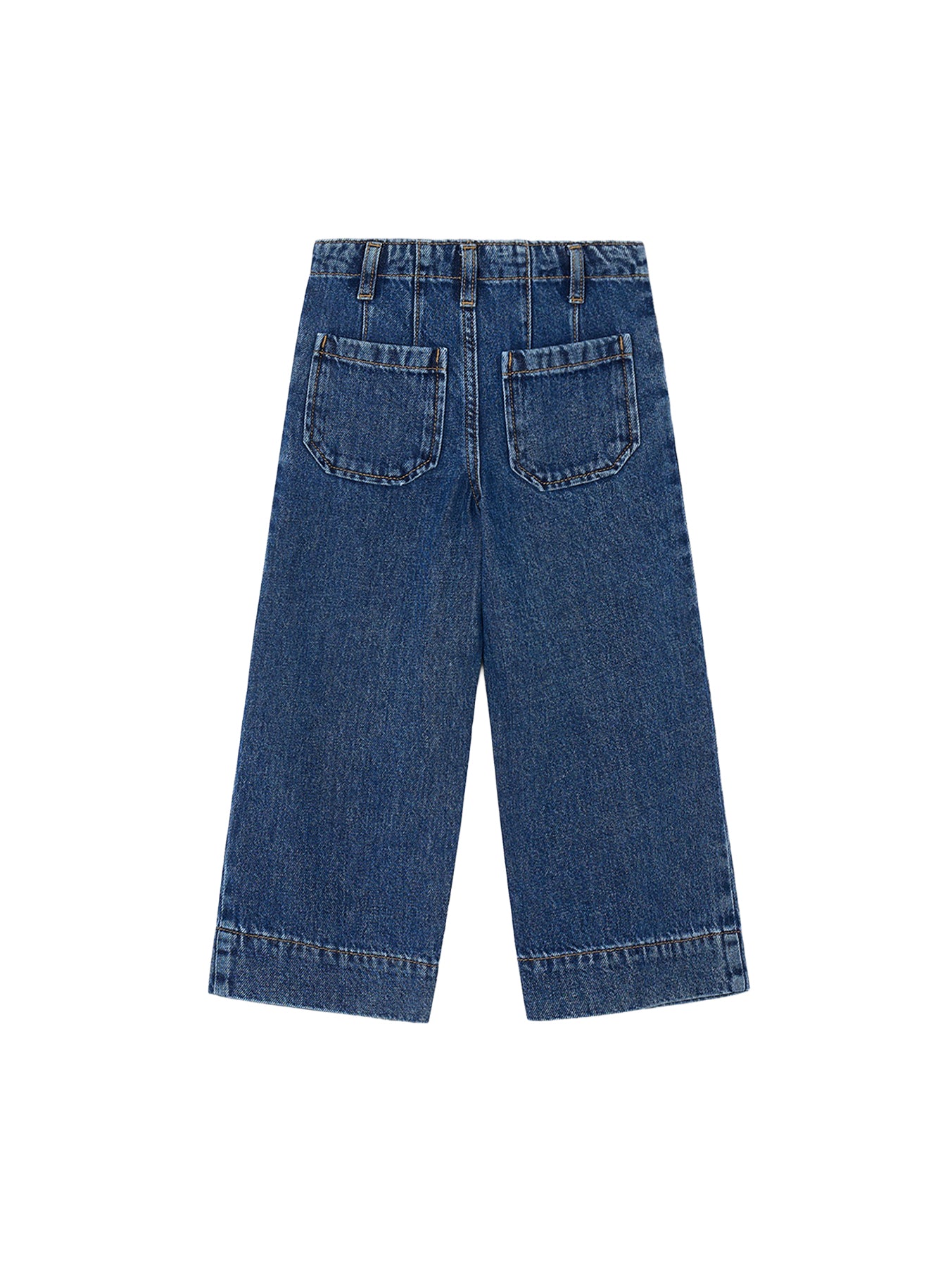Wide Leg Denim Pants
