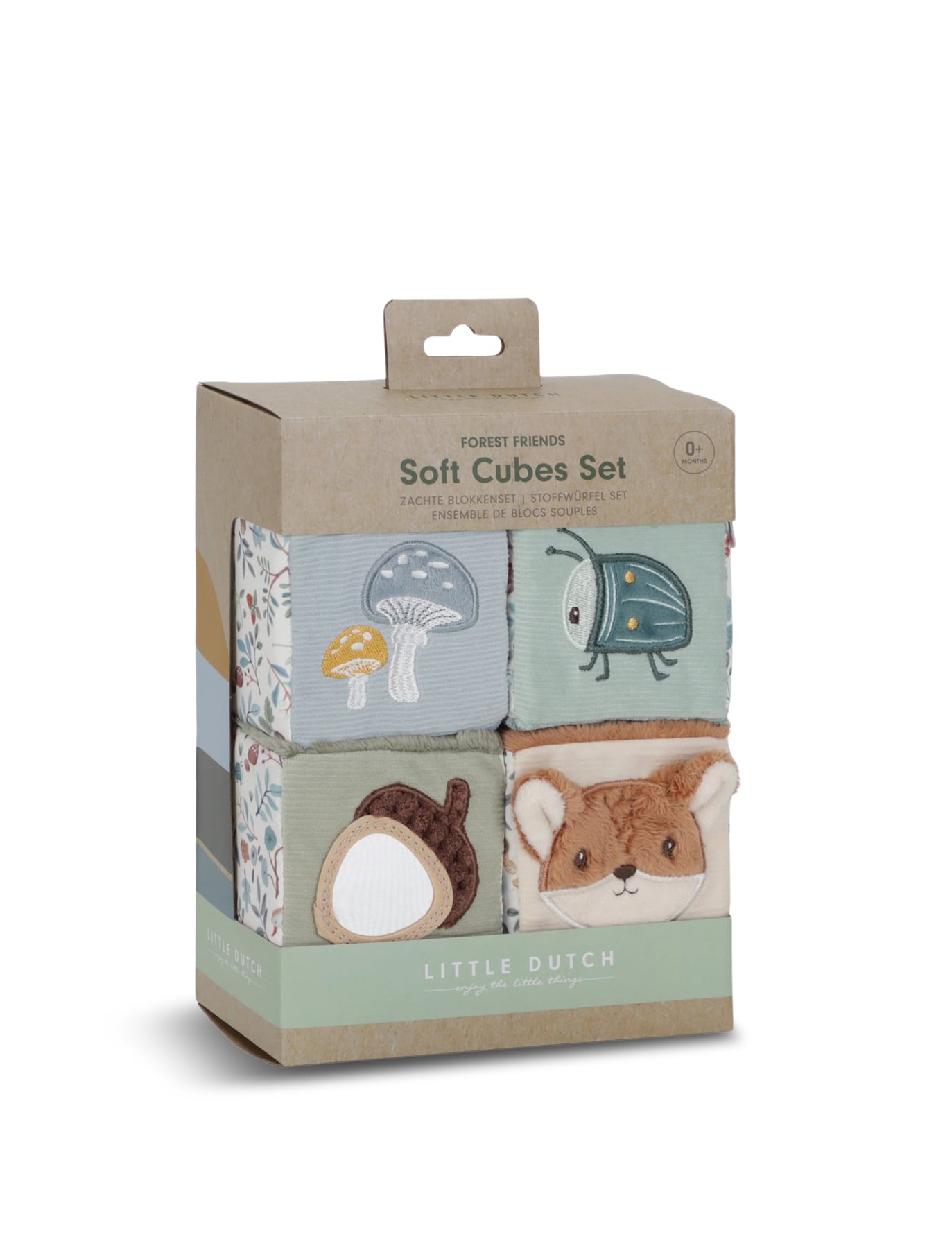 4 Soft Blocks Forest Friends