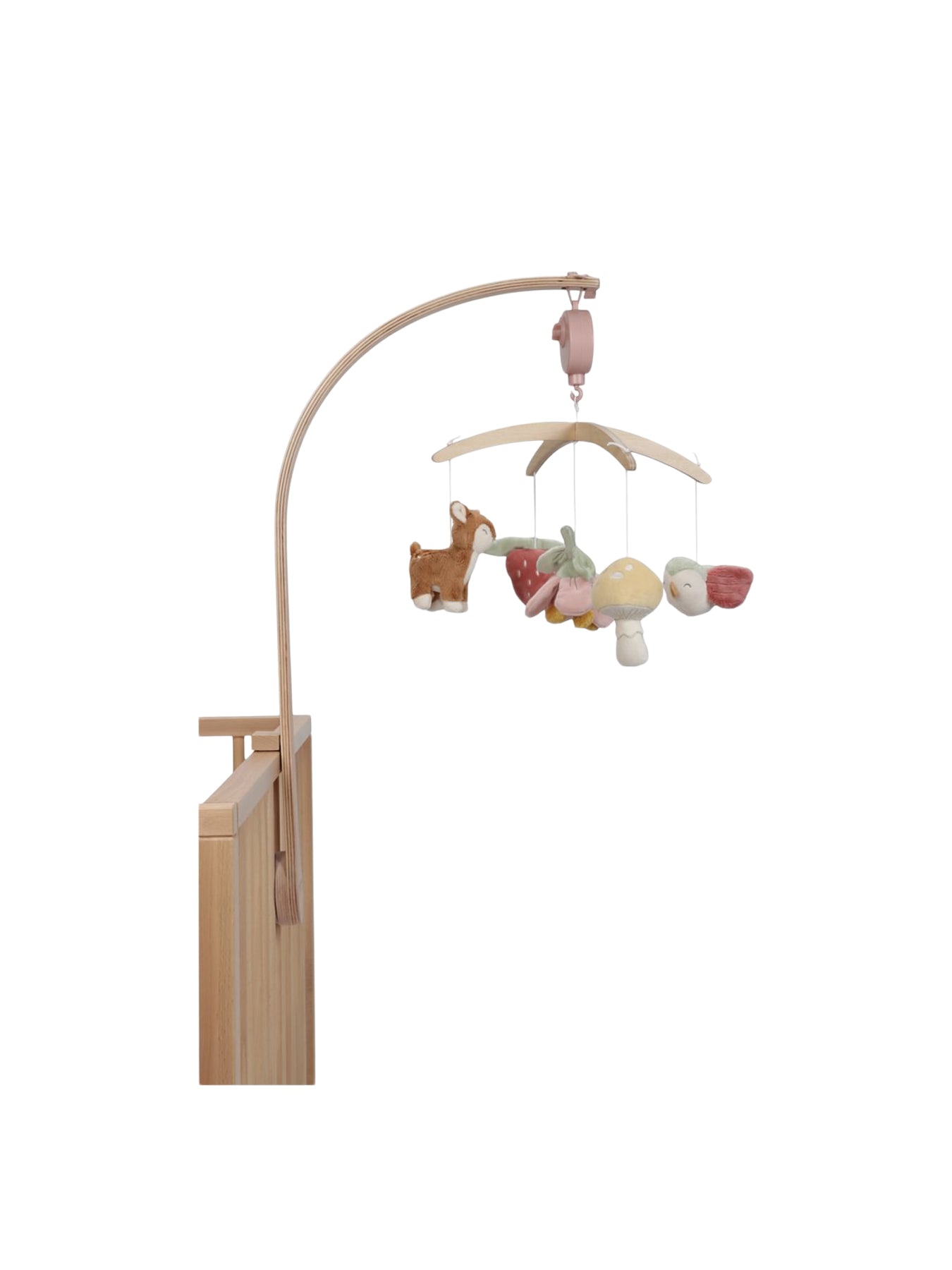 Wooden Music Mobile Fairy Garden