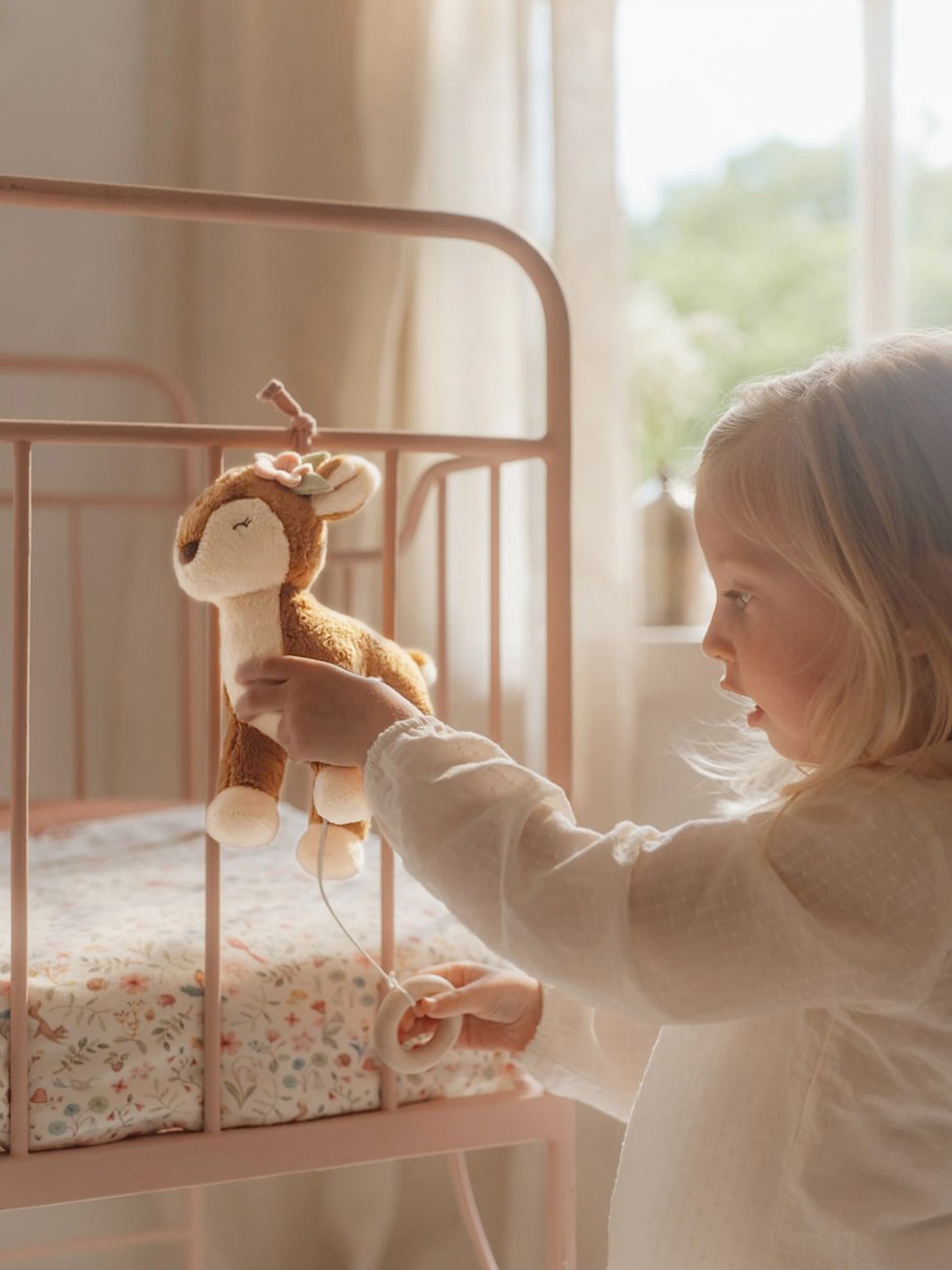 Music Box Deer Fairy Garden