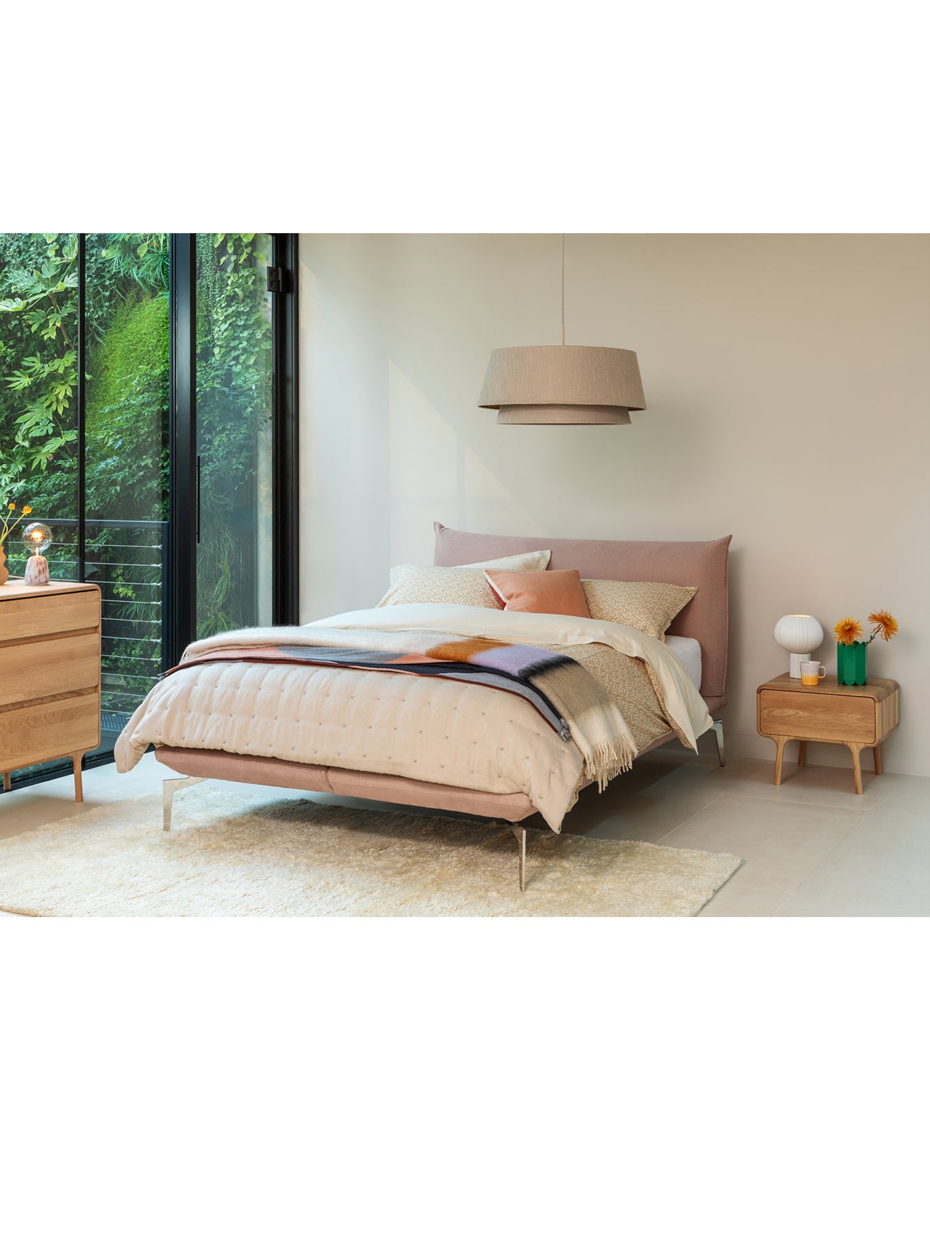 Tessuto 2 Tiered Pendant Natural