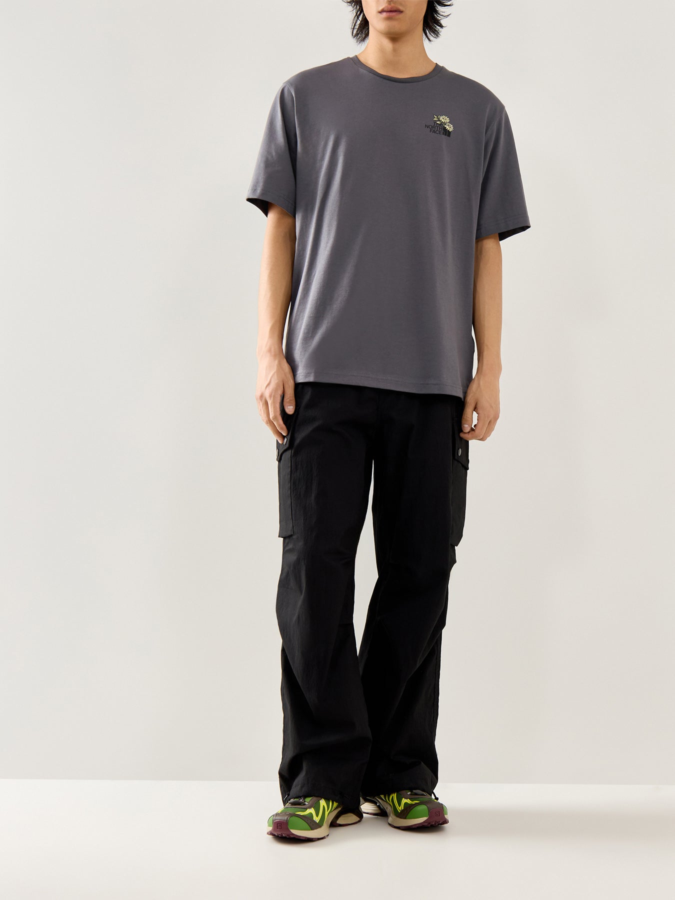 Flower Dome Relaxed Graphic T Shirt